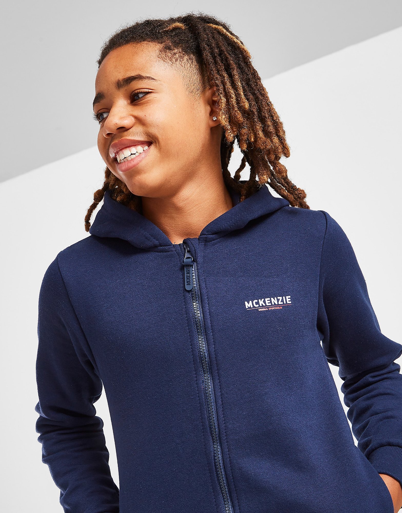 

McKenzie Essential Full Zip Hoodie Junior - Blue - Kids, Blue