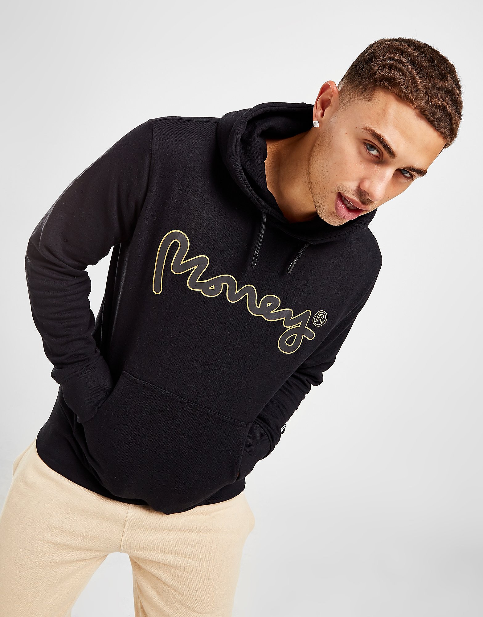 Money Clothing Hi Pop Hoodie - Black - Mens, Black