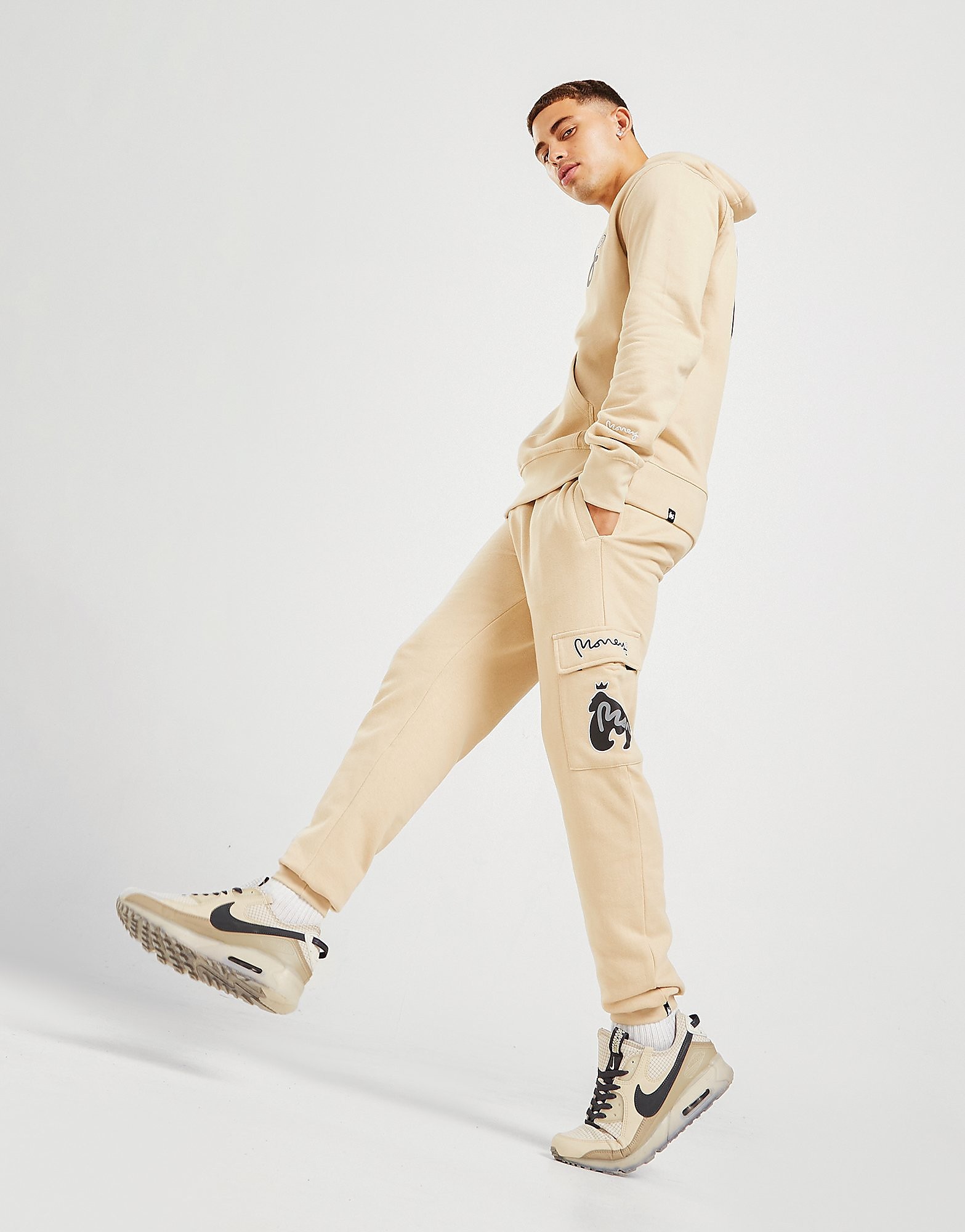 Money Clothing Hi Pop Joggers - Brown - Mens, Brown