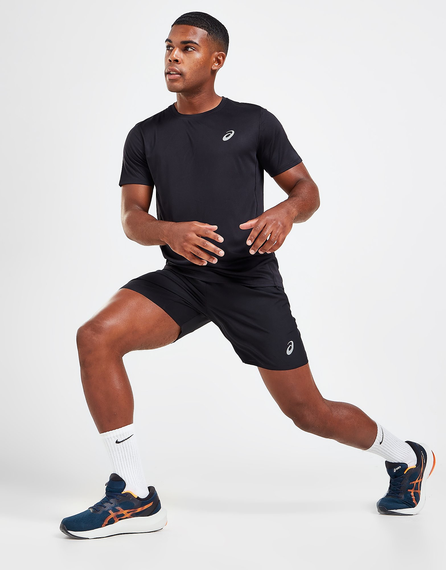 

Asics Core 7" Shorts - Black - Mens, Black