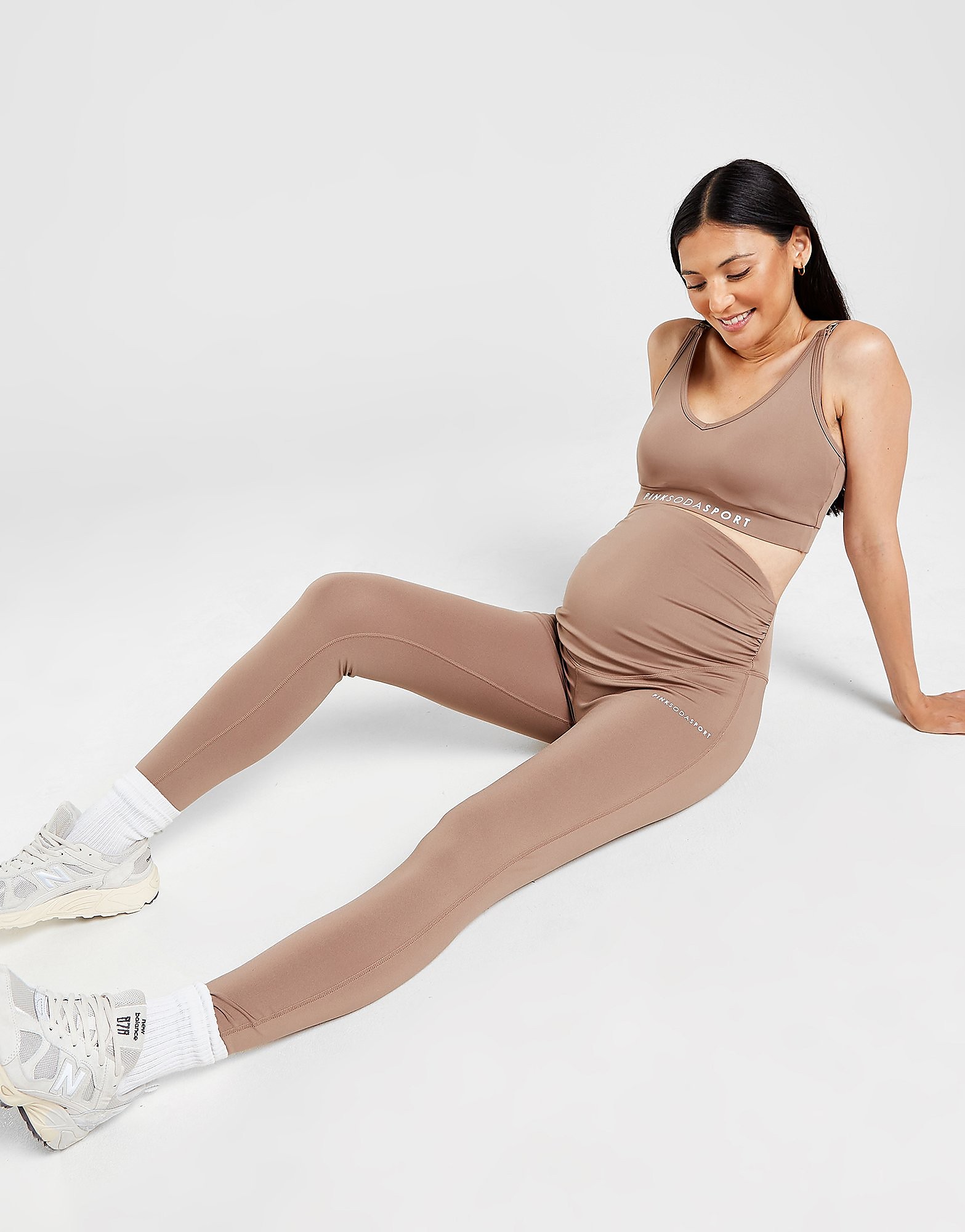

Pink Soda Sport Maternity Core Tights - Brown - Womens, Brown