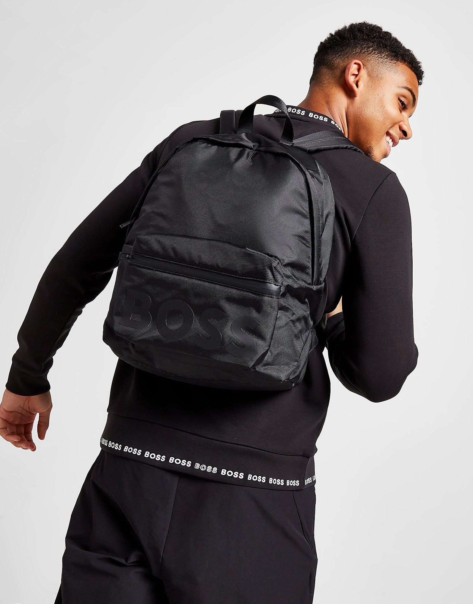 

BOSS Backpack - Black - Womens, Black