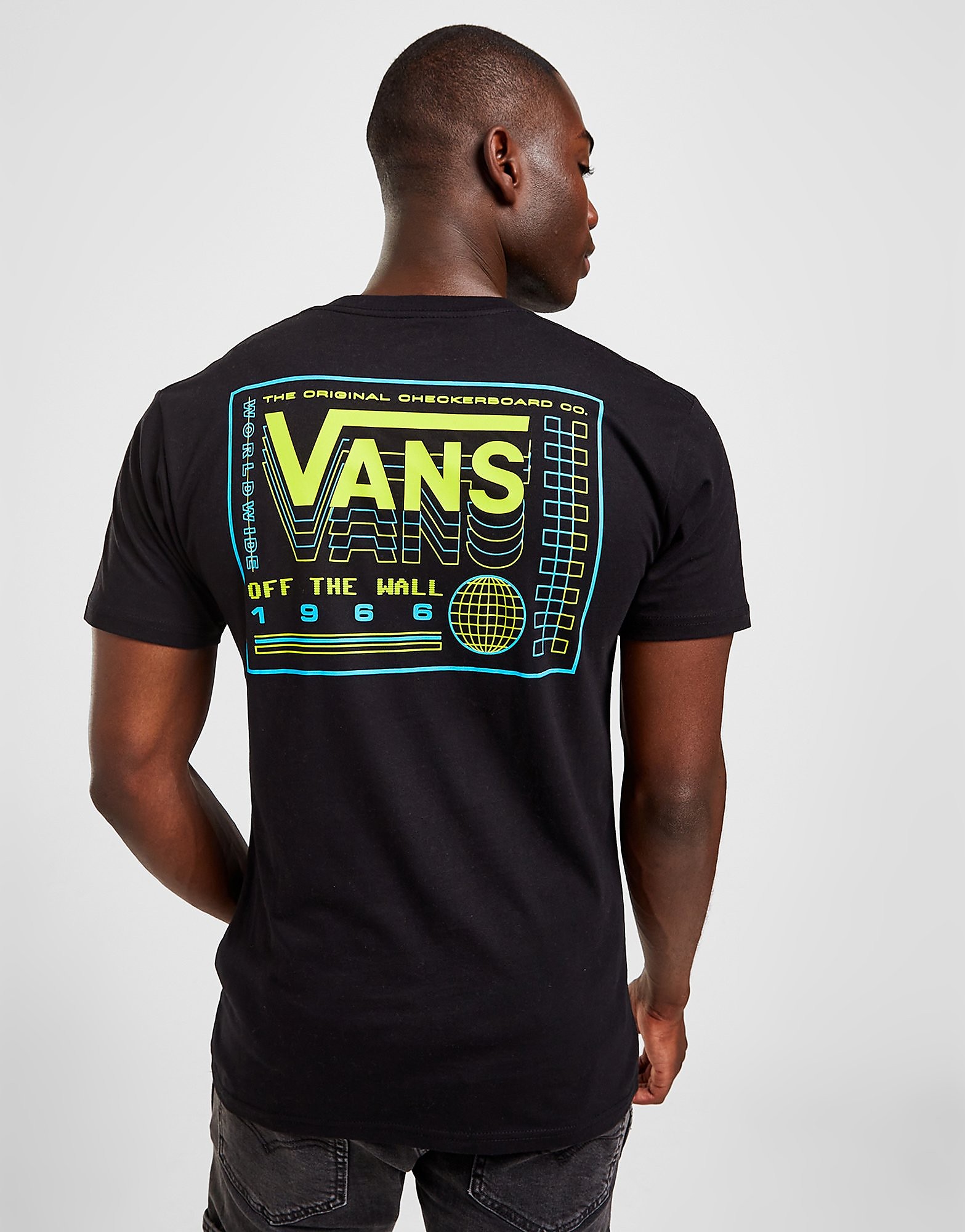 

Vans Worldwide Back Graphic T-Shirt - Only at JD - Black - Mens, Black