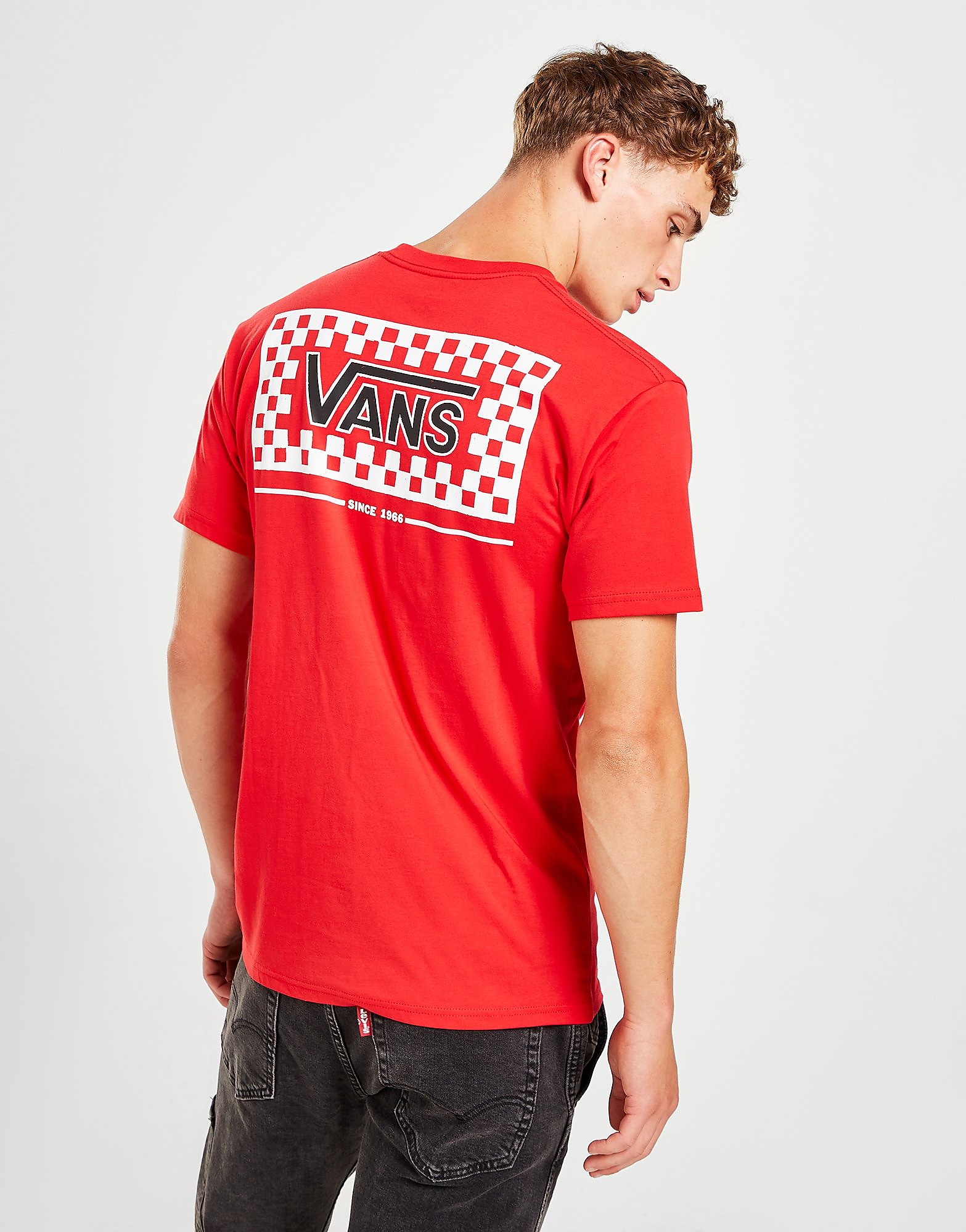 

Vans Sketch T-Shirt - Only at JD - Red - Mens, Red