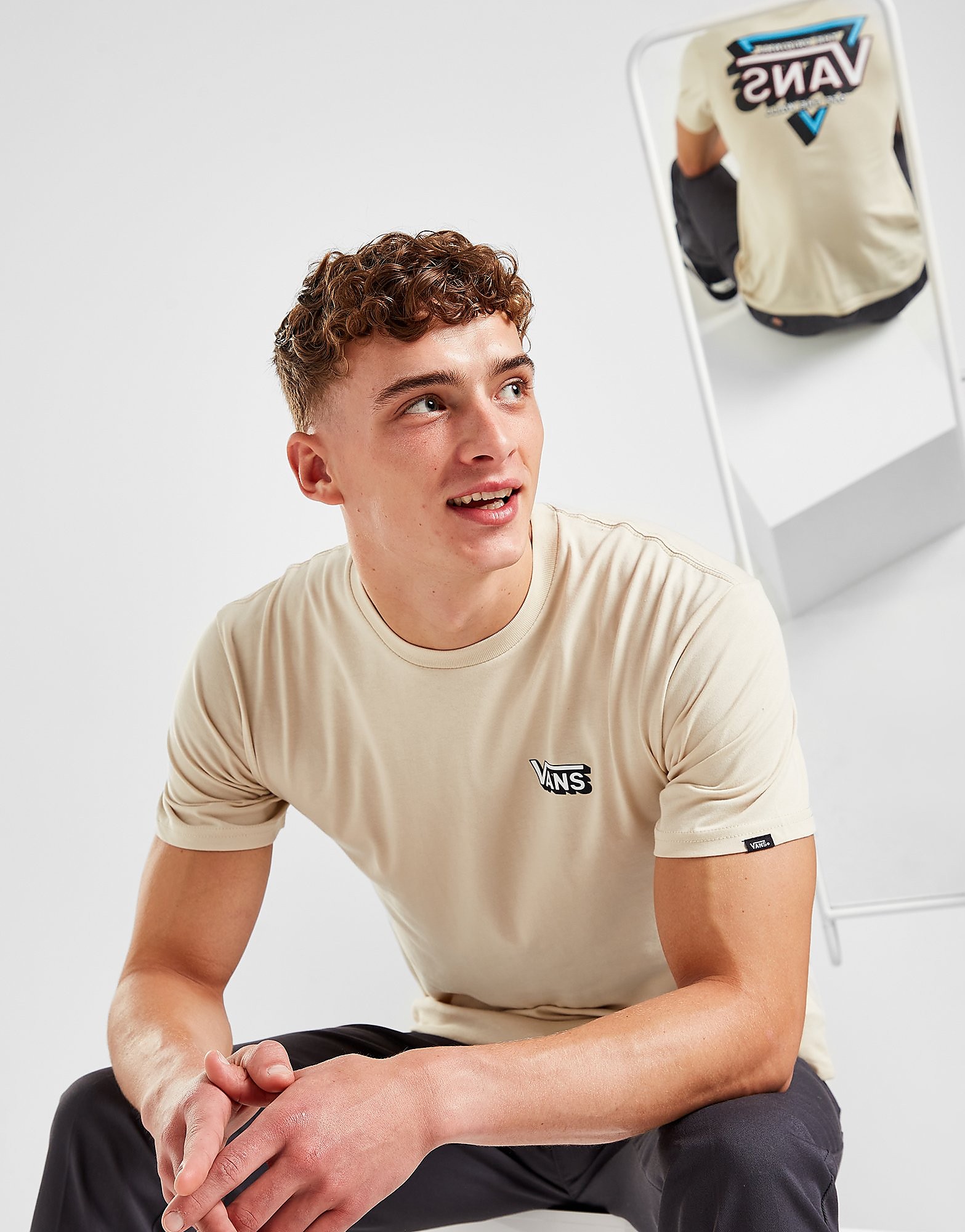 

Vans Triangle T-Shirt - Only at JD - Brown - Mens, Brown