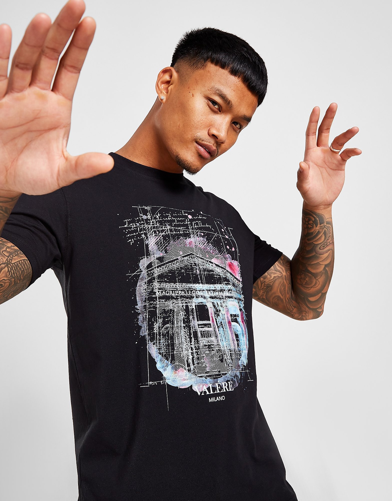 

VALERE Achitetto T-Shirt - Black - Mens, Black