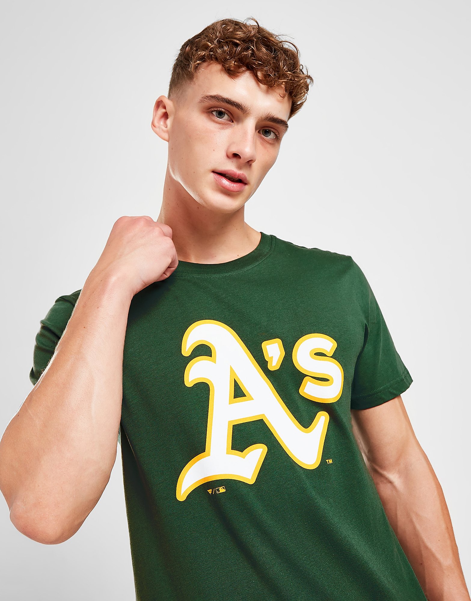 

Official Team MLB Oakland Athletics Logo T-Shirt - Green - Mens, Green