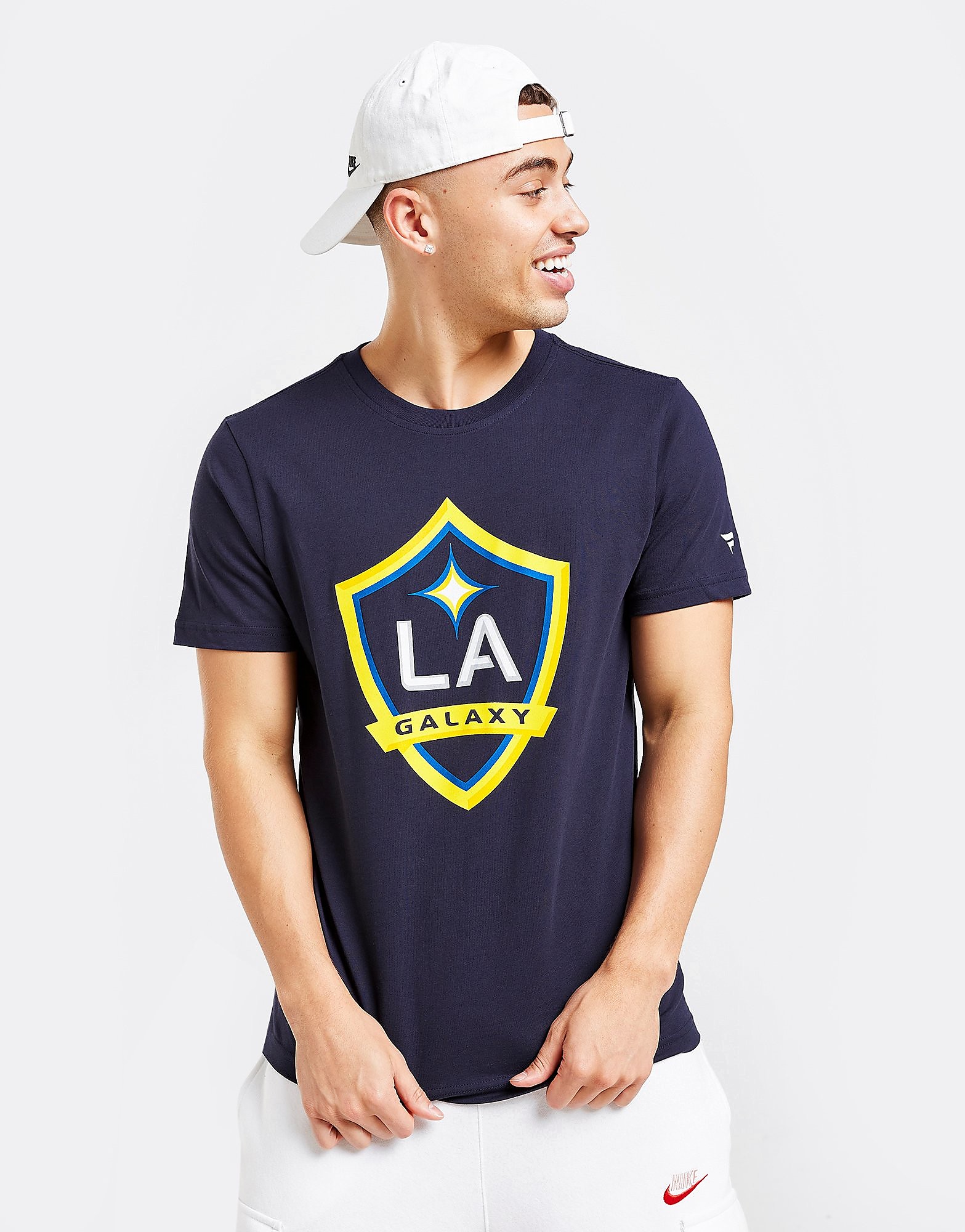 Official Team T-Shirt LA Galaxy Logo - Azul - Mens, Azul