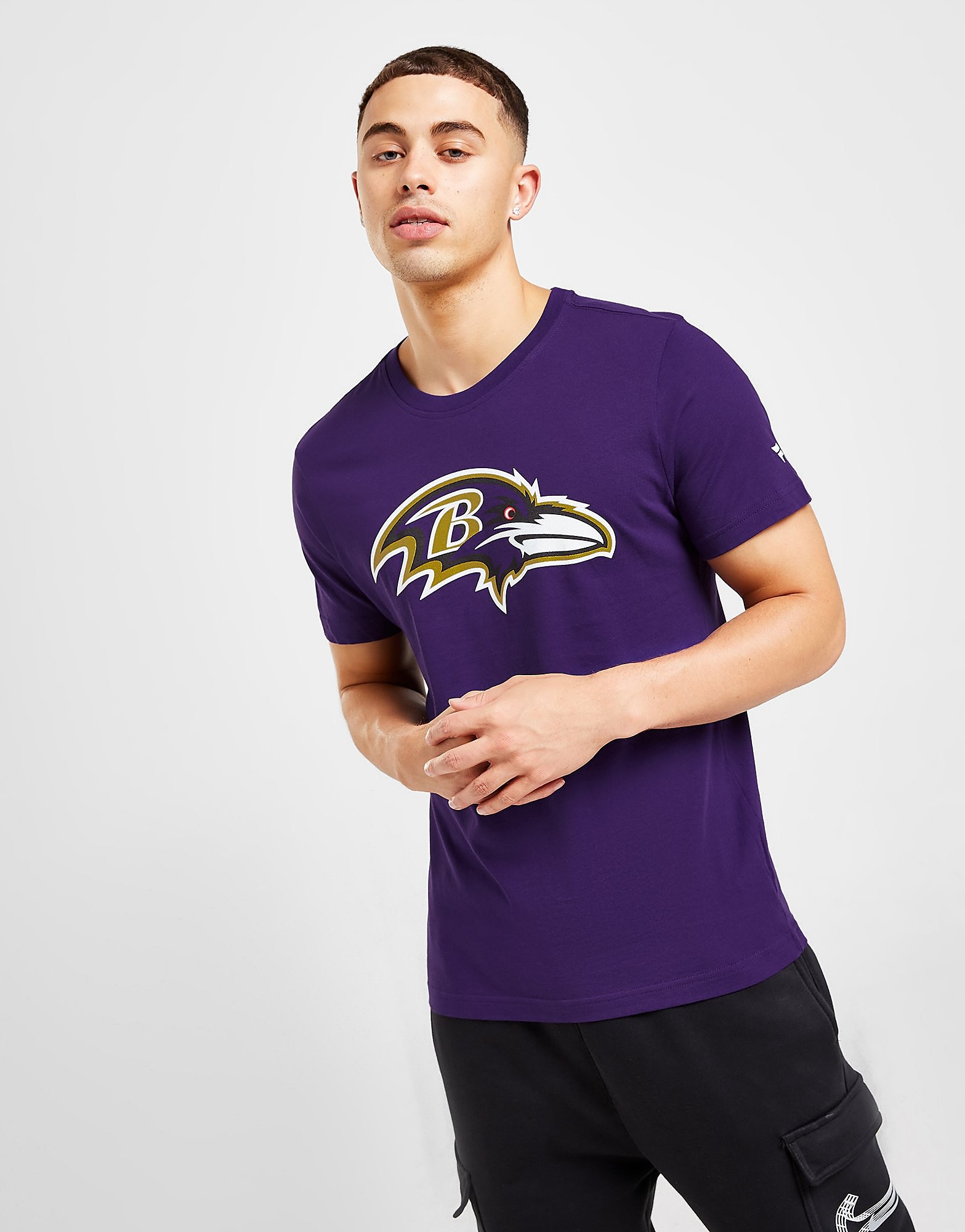 

Official Team NFL Baltimore Ravens Logo T-Shirt - Purple - Mens, Purple