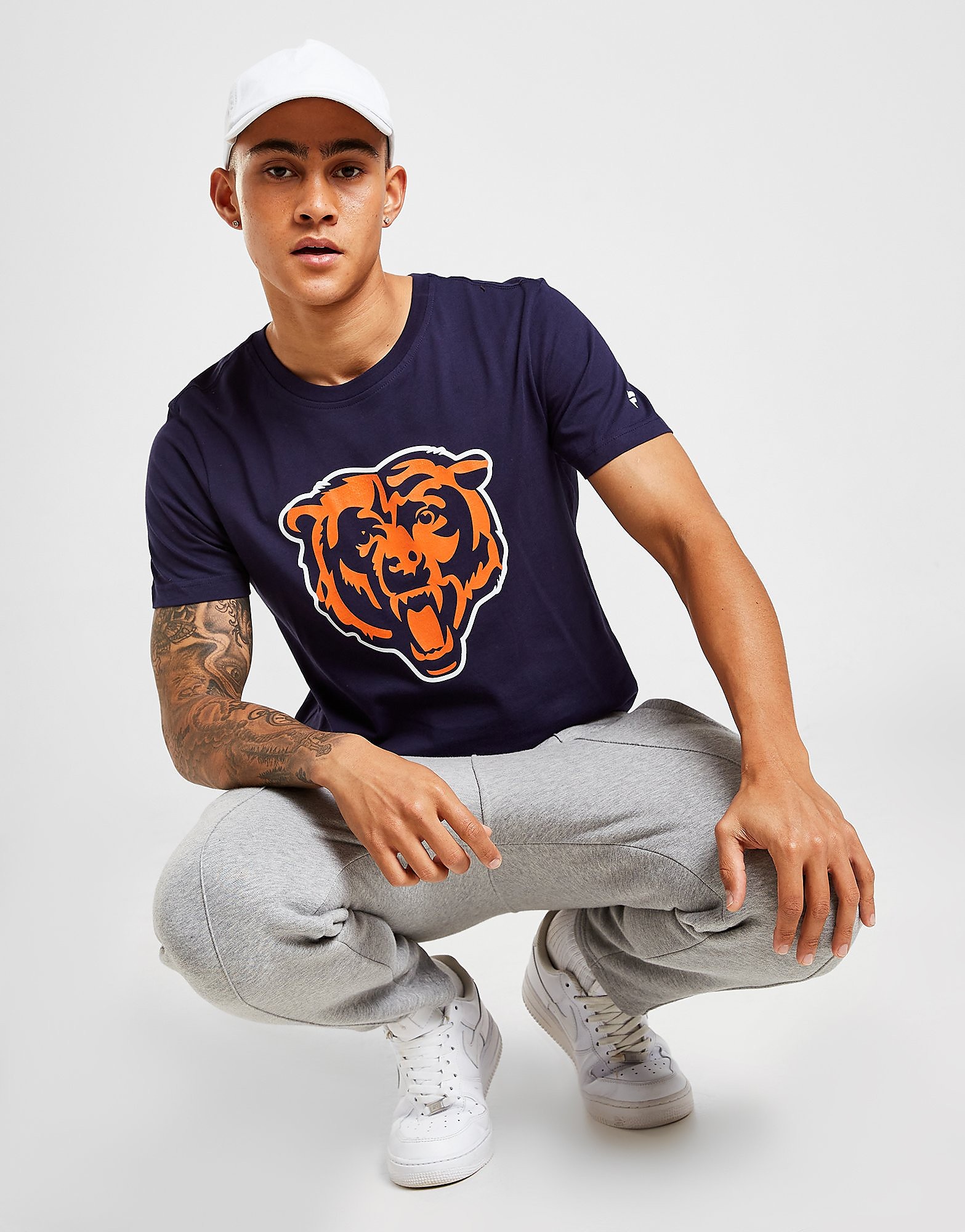 

Official Team NFL Chicago Bears Logo T-Shirt - Navy - Mens, Navy