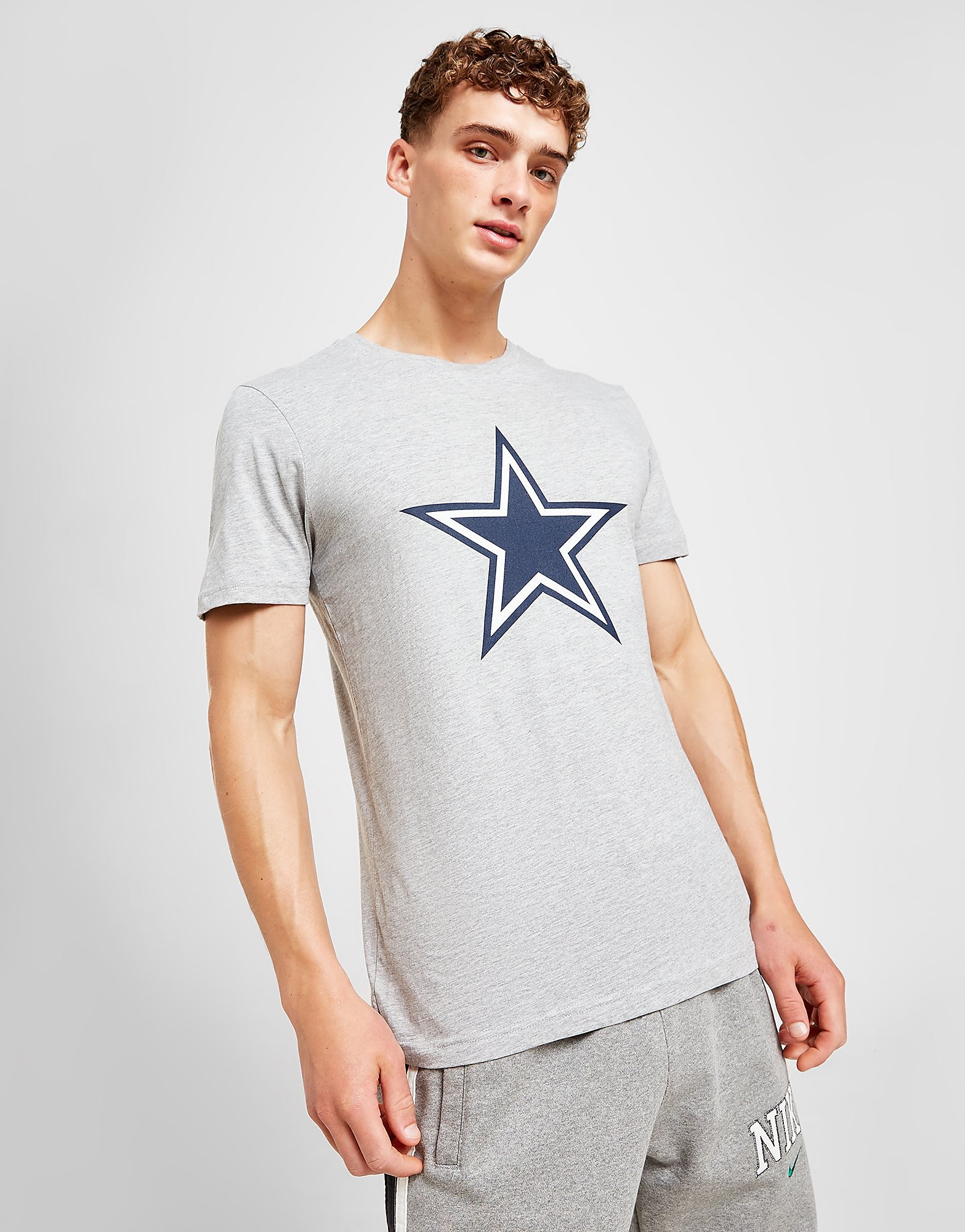 

Official Team NFL Dallas Cowboys Logo T-Shirt - Grey - Mens, Grey