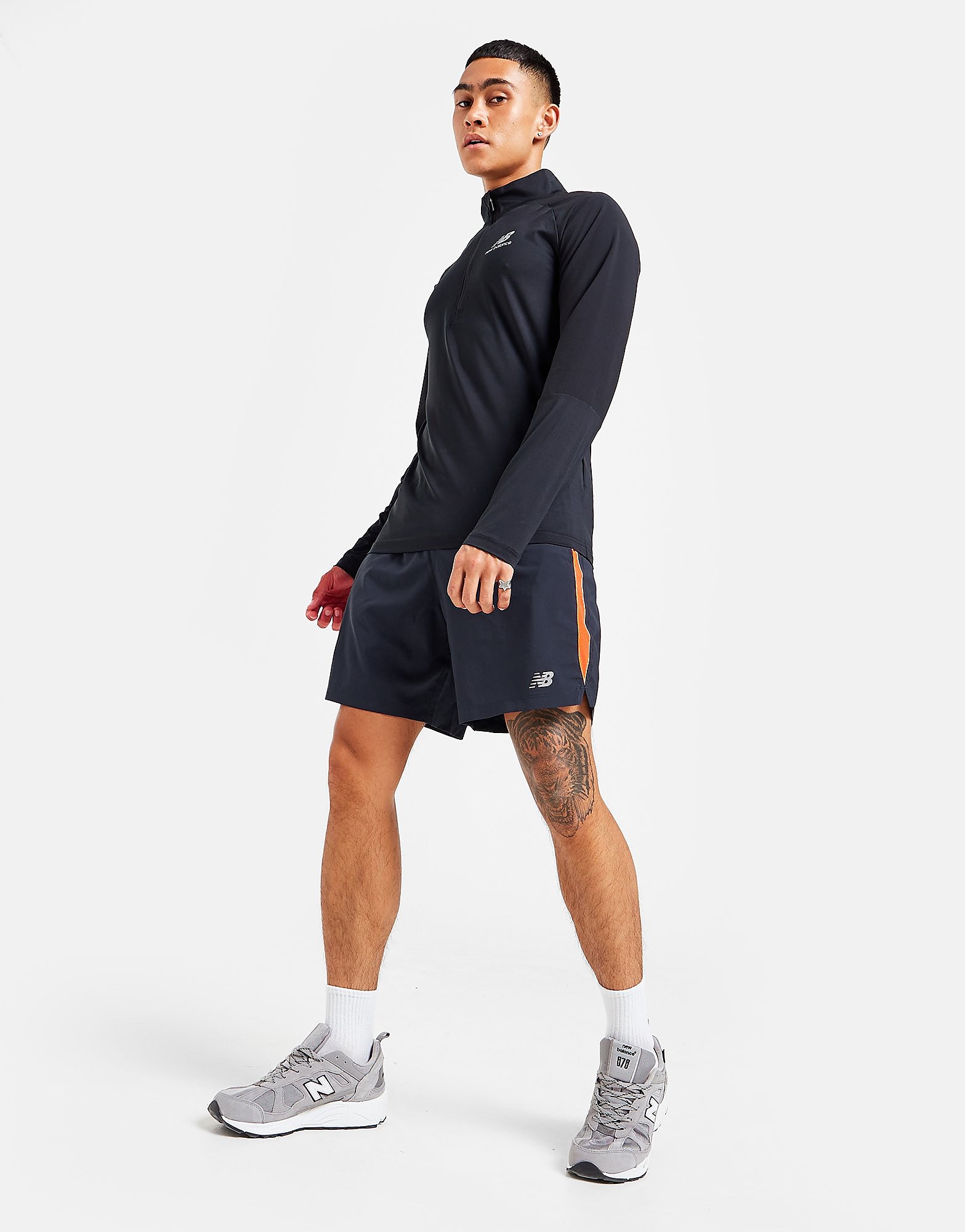 

New Balance Accelerate 7" Shorts - Navy - Mens, Navy