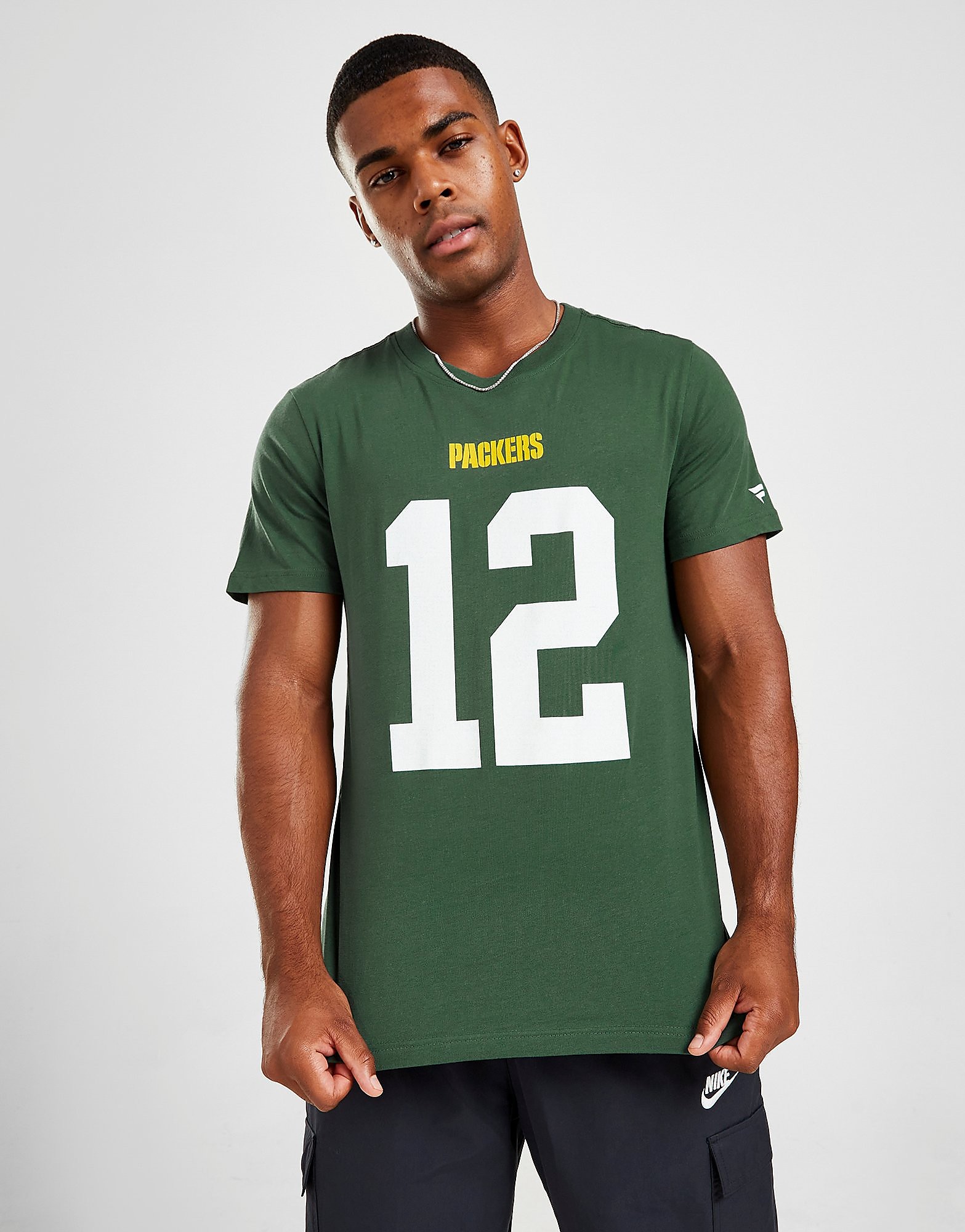 

Official Team NFL Green Bay Packers Rodgers #12 T-Shirt - Green - Mens, Green