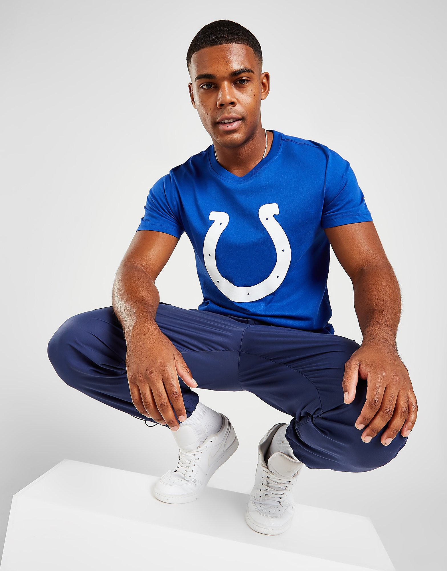 

Official Team NFL Indianapolis Colts Logo T-Shirt - Blue - Mens, Blue