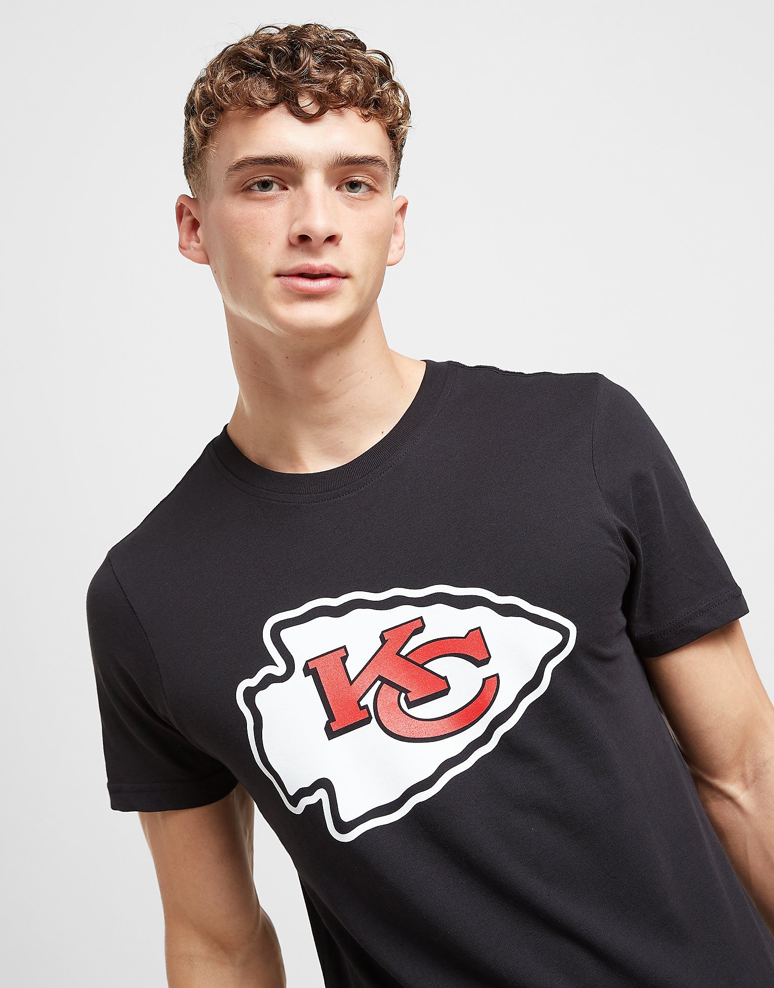 

Official Team NFL Kansas City Chiefs Logo T-Shirt - Black - Mens, Black