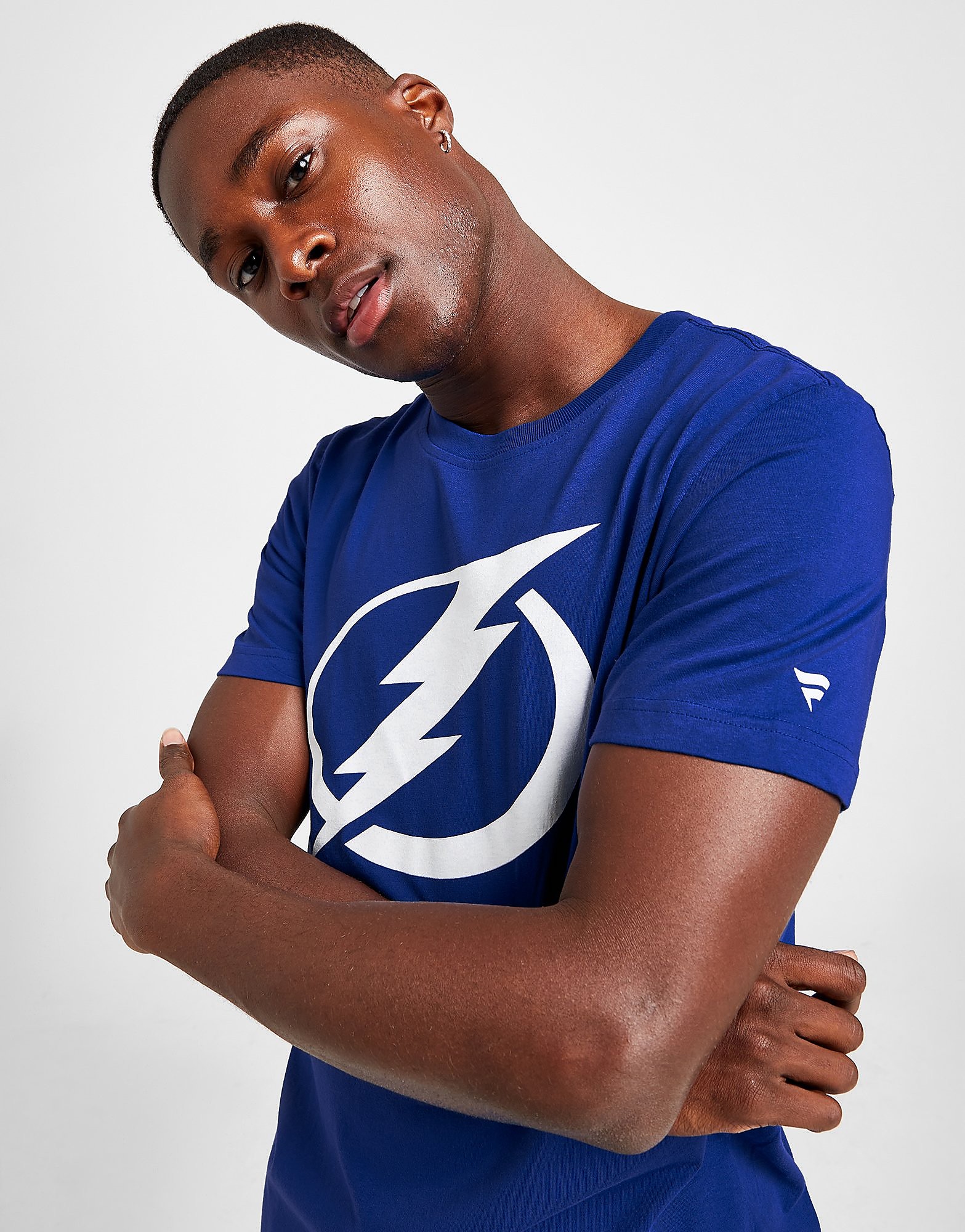 

Official Team NHL Tampa Bay Lightning Logo T-Shirt - Blue - Mens, Blue