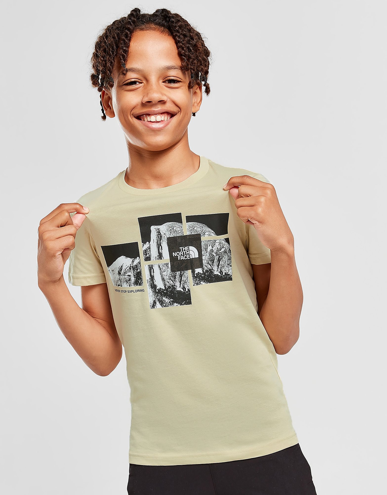 

The North Face Mountain Graphic T-Shirt Junior - Brown - Kids, Brown