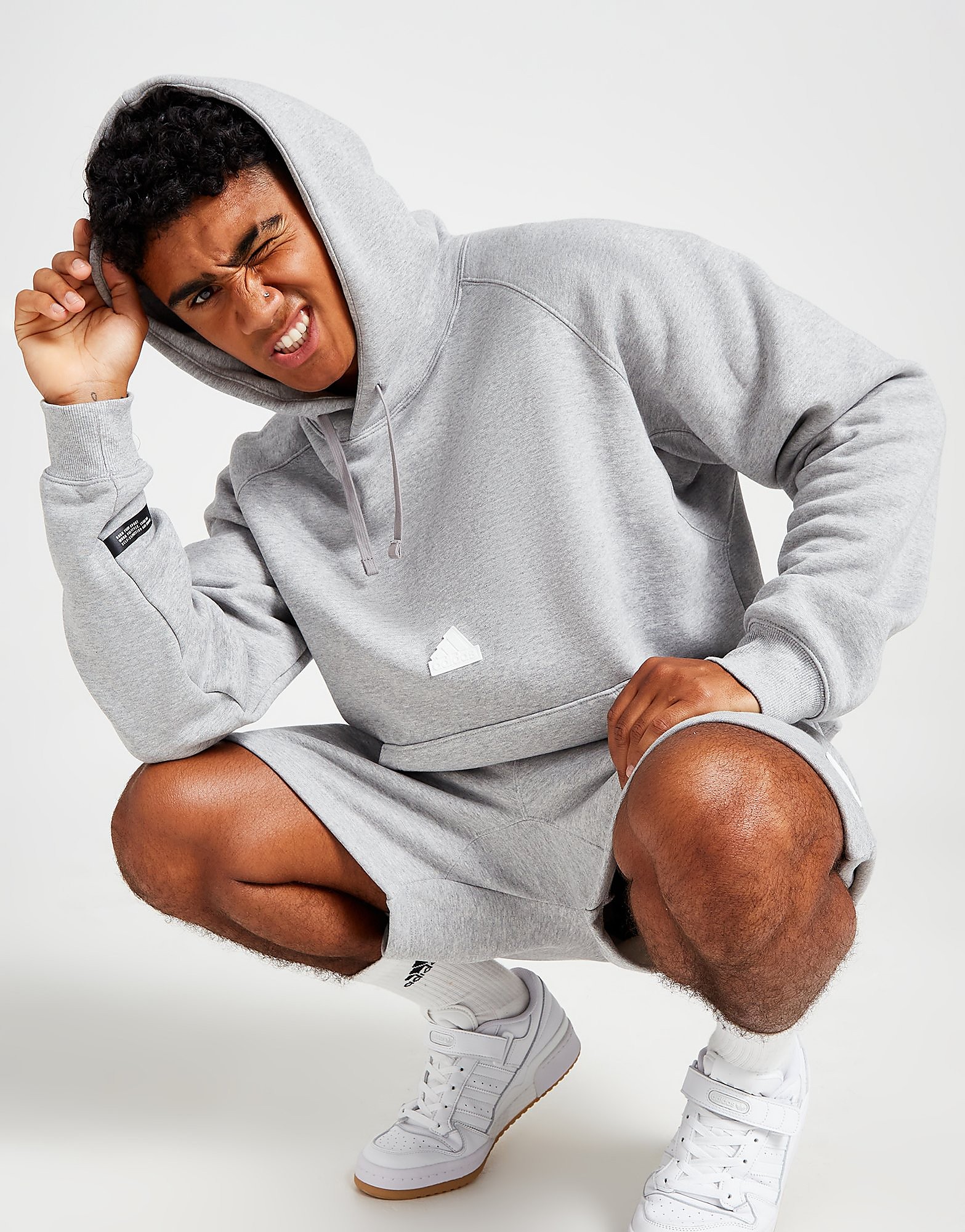 adidas Sportswear Hoodie - Grey - Mens, Grey