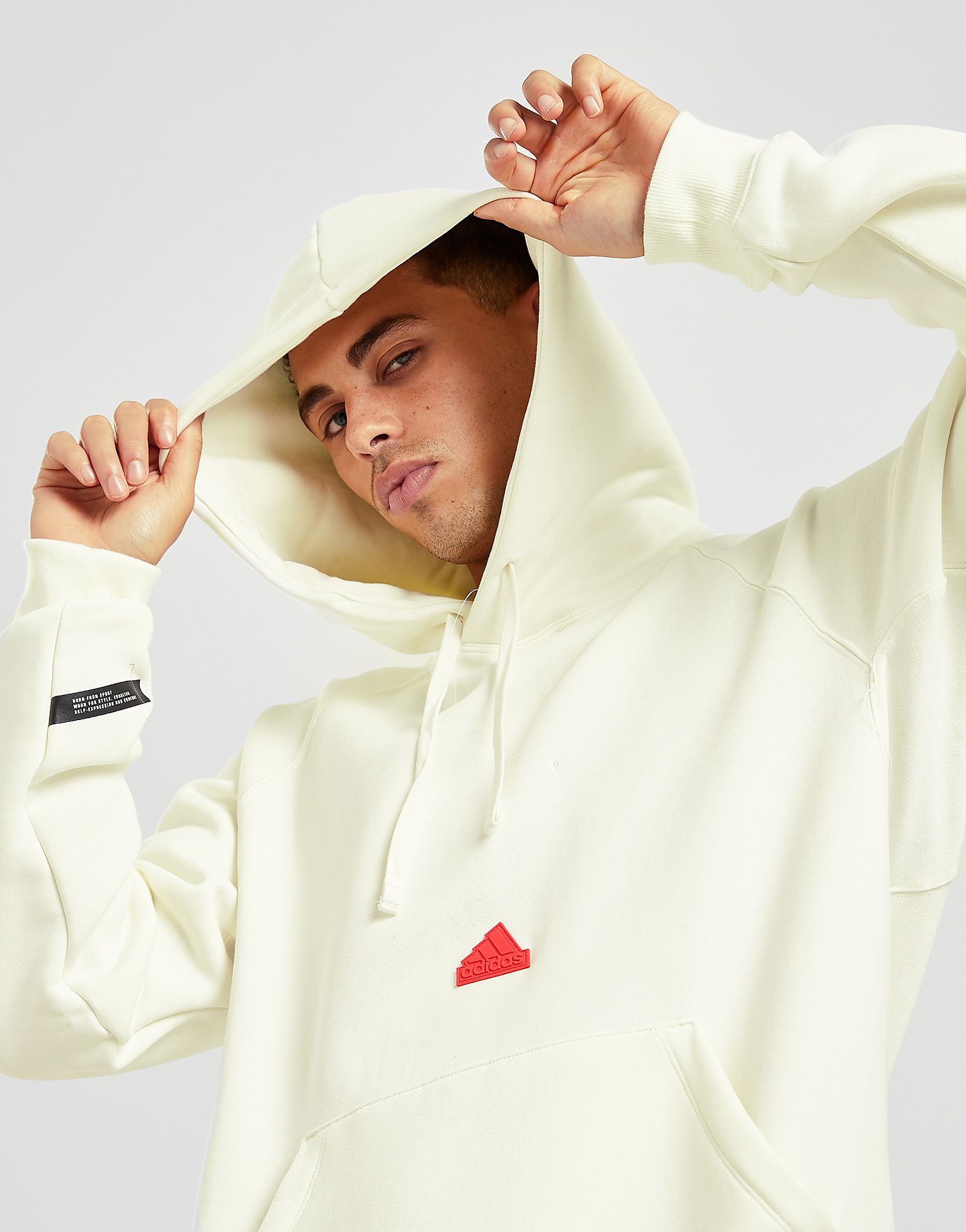 

adidas Sportswear Hoodie - Off White - Mens, Off White