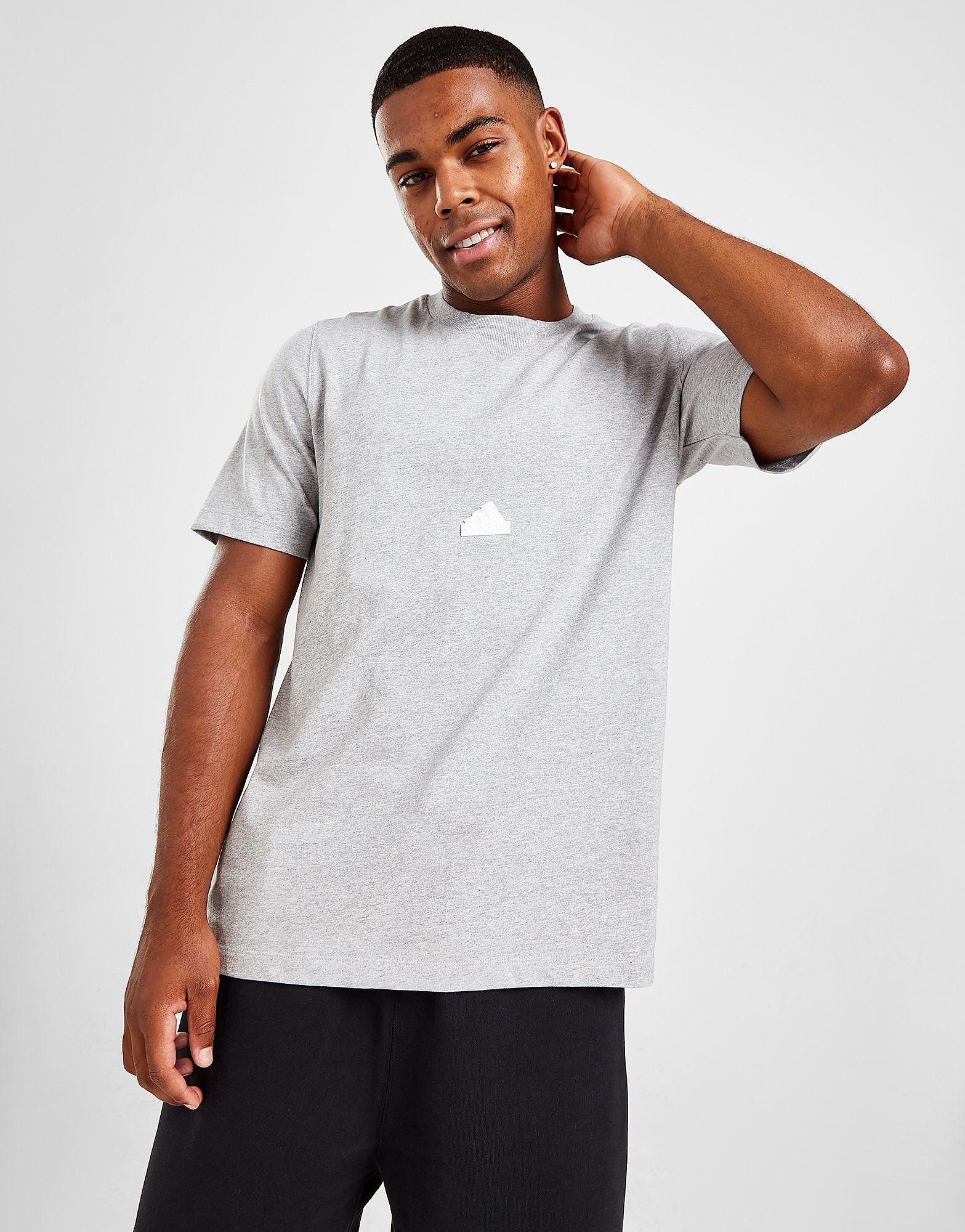 

adidas Sportswear Classic T-Shirt - Grey - Mens, Grey