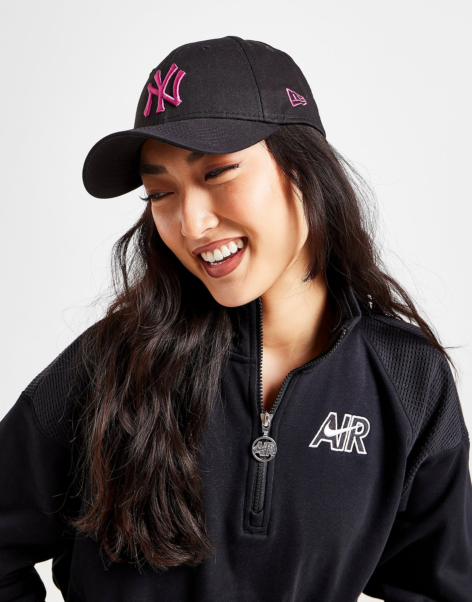 

New Era MLB 9FORTY New York Yankees Cap - Black - Womens, Black