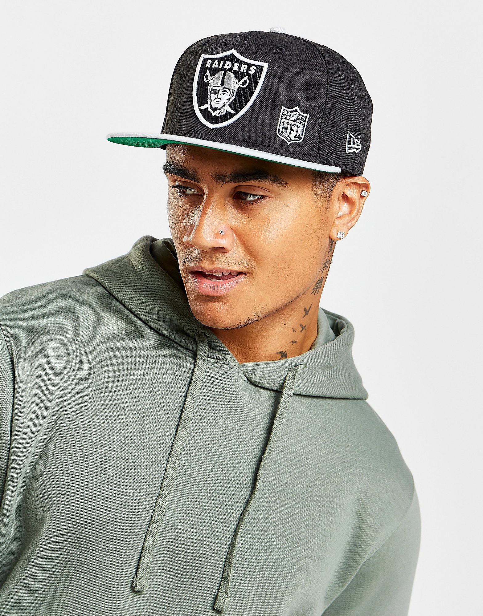 

New Era NFL Las Vegas Raiders Team Arch 9FIFTY Cap - Black - Womens, Black