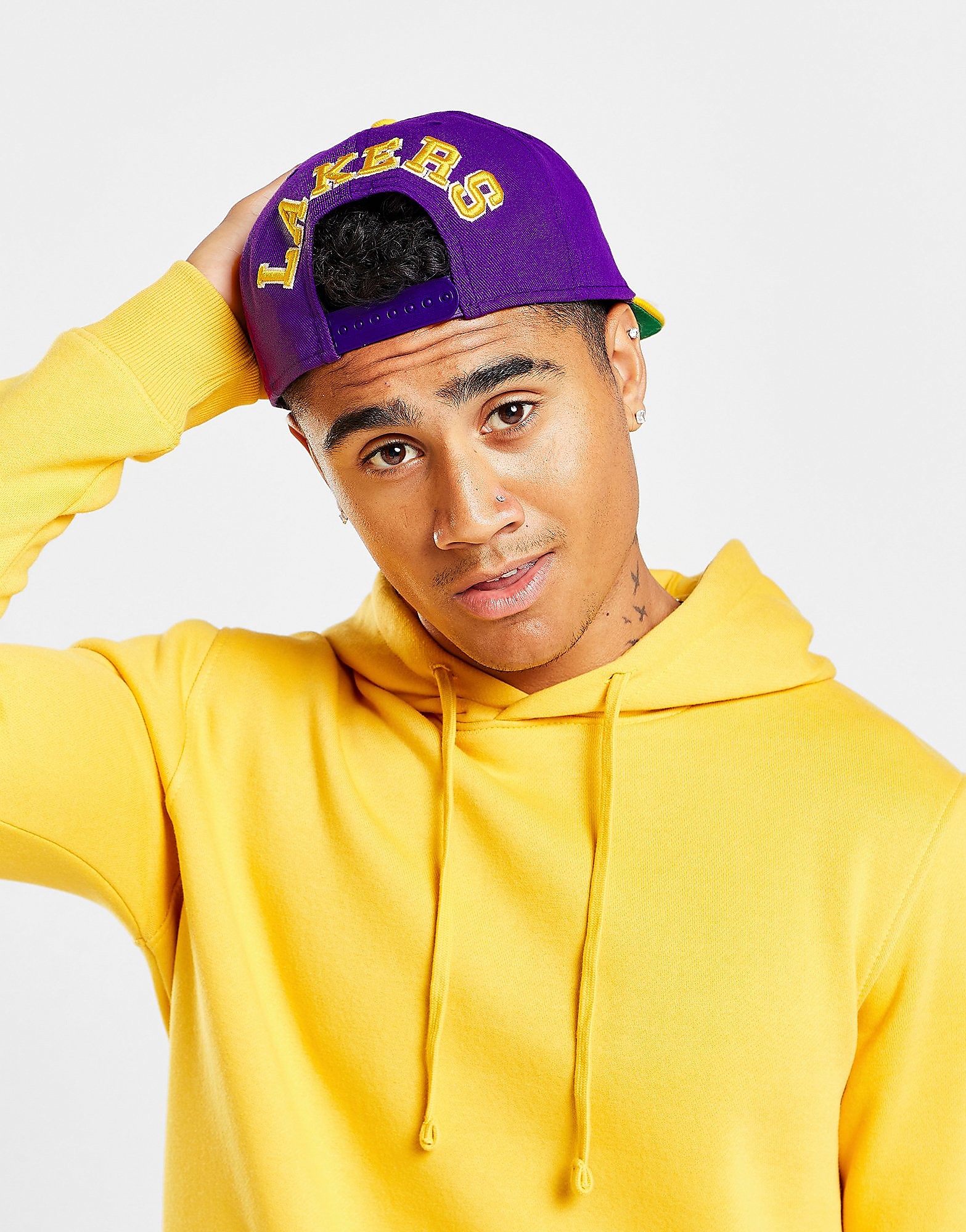 

New Era NBA Los Angeles Lakers Team Arch 9FIFTY Cap - Purple - Womens, Purple