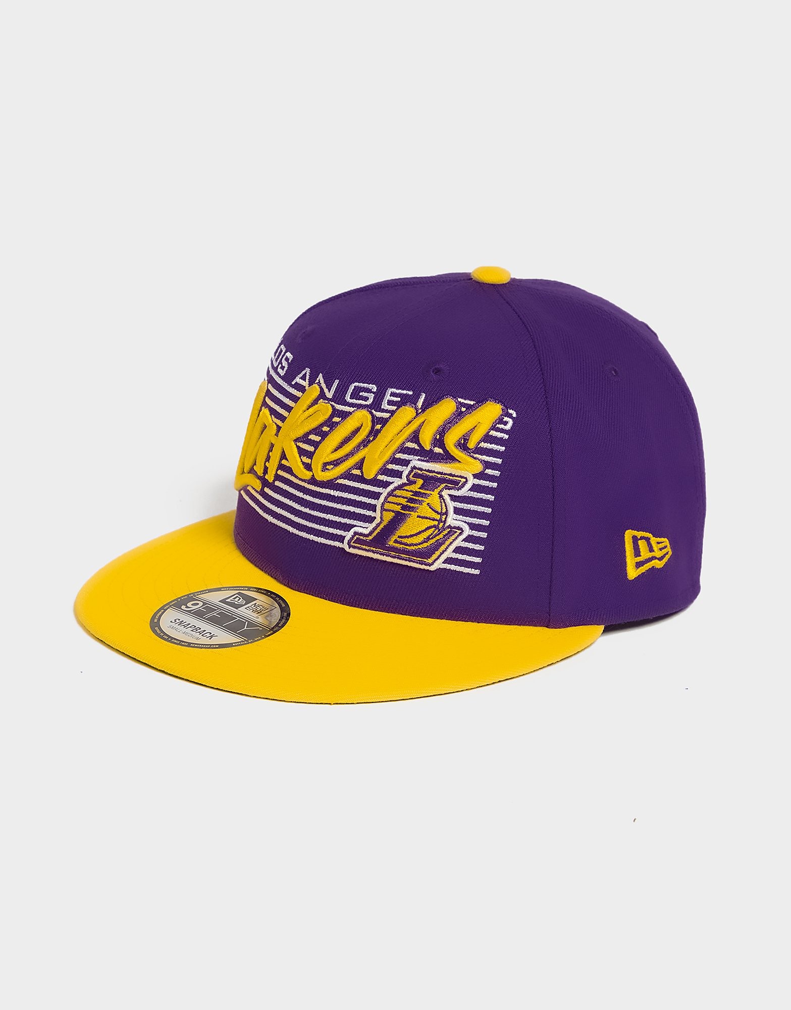 

New Era NBA LA Lakers 9FIFTY Wordmark Cap - Purple - Womens, Purple