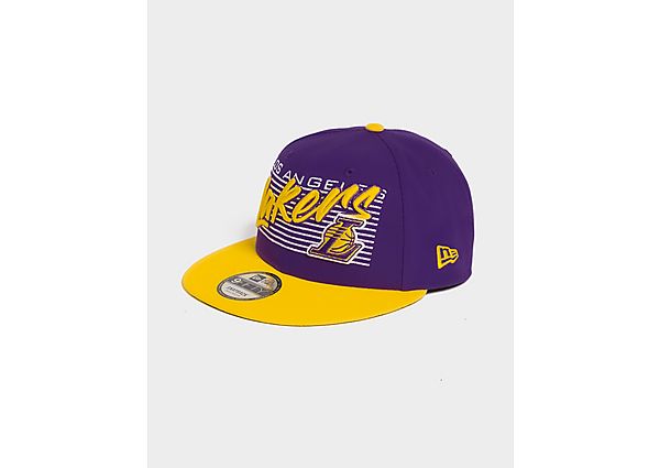New Era NBA LA Lakers 9FIFTY Wordmark Cap, Purple