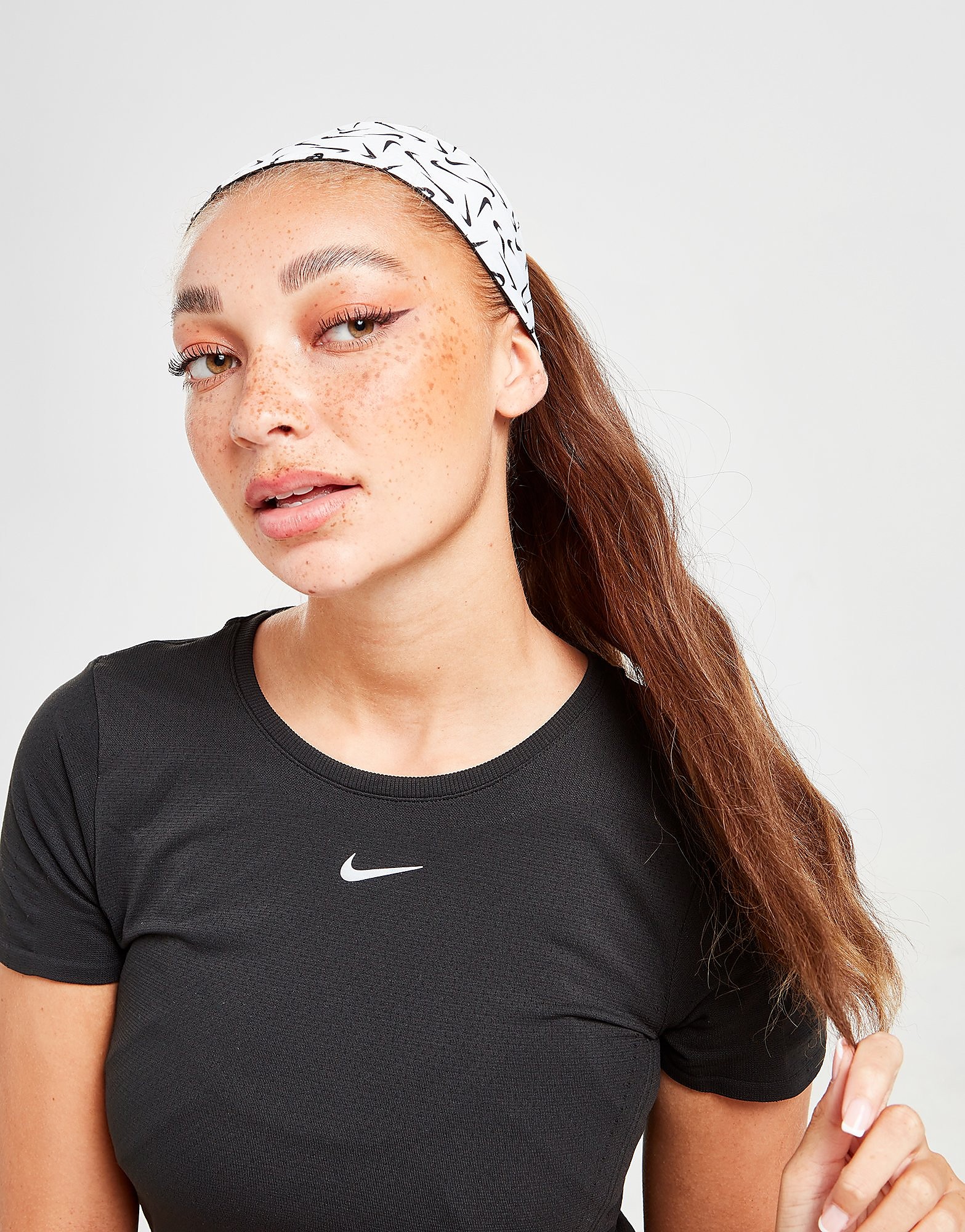 

Nike Dri-FIT Head Tie 3.0 - White/Black - Womens, White/Black
