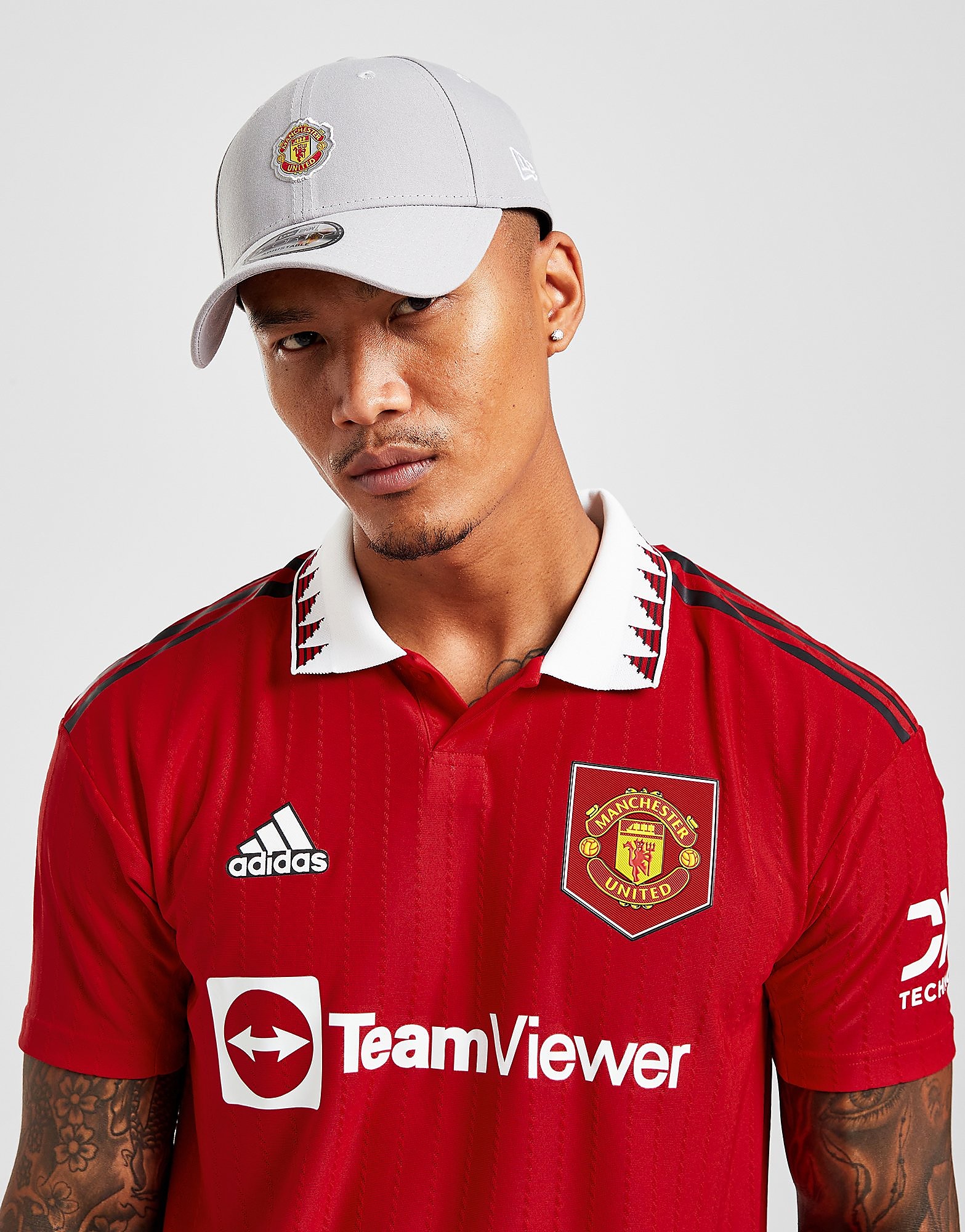 

New Era Manchester United FC 9FORTY Cap - Grey - Womens, Grey
