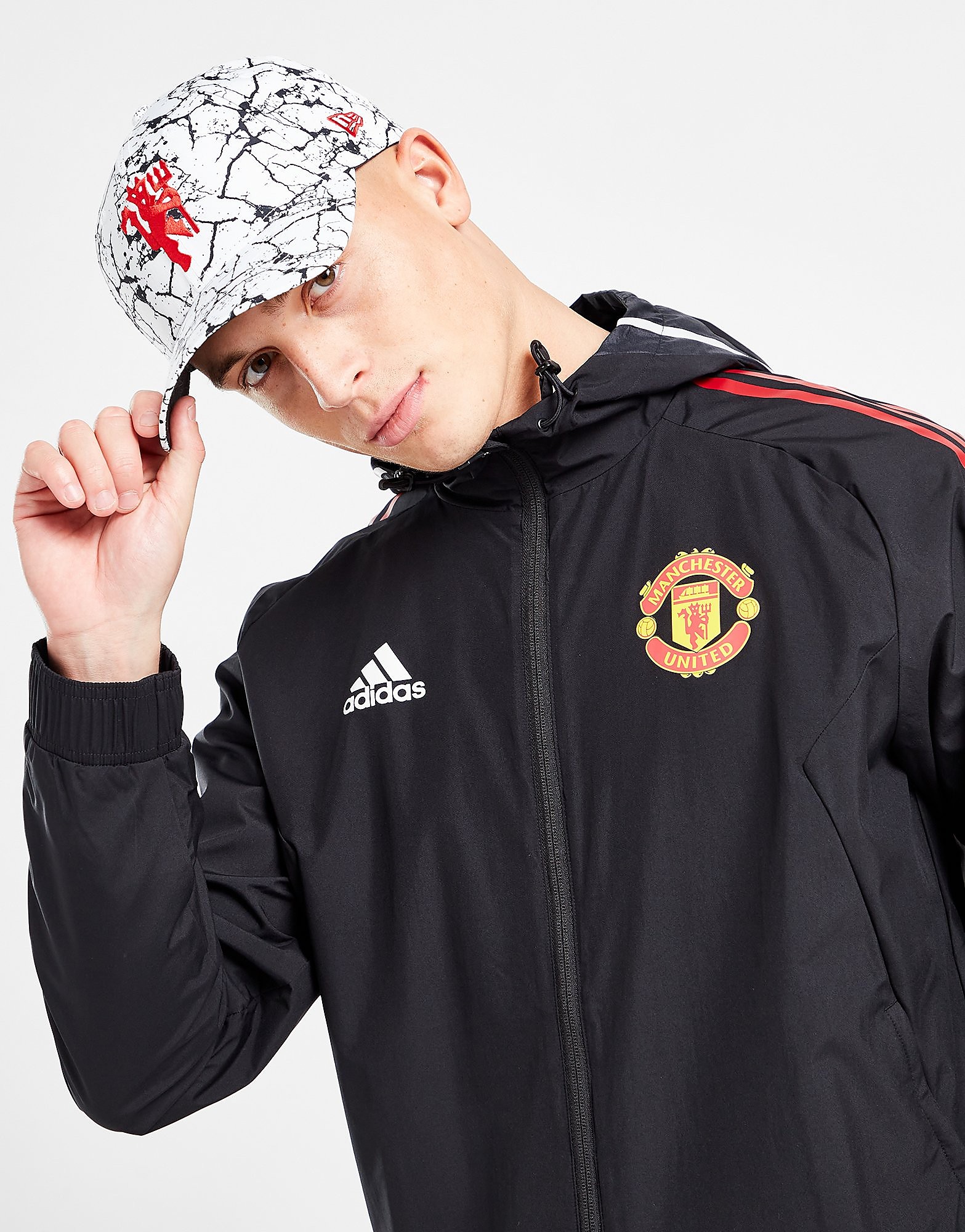 New Era Manchester United FC 9FORTY Cap - White - Womens, White
