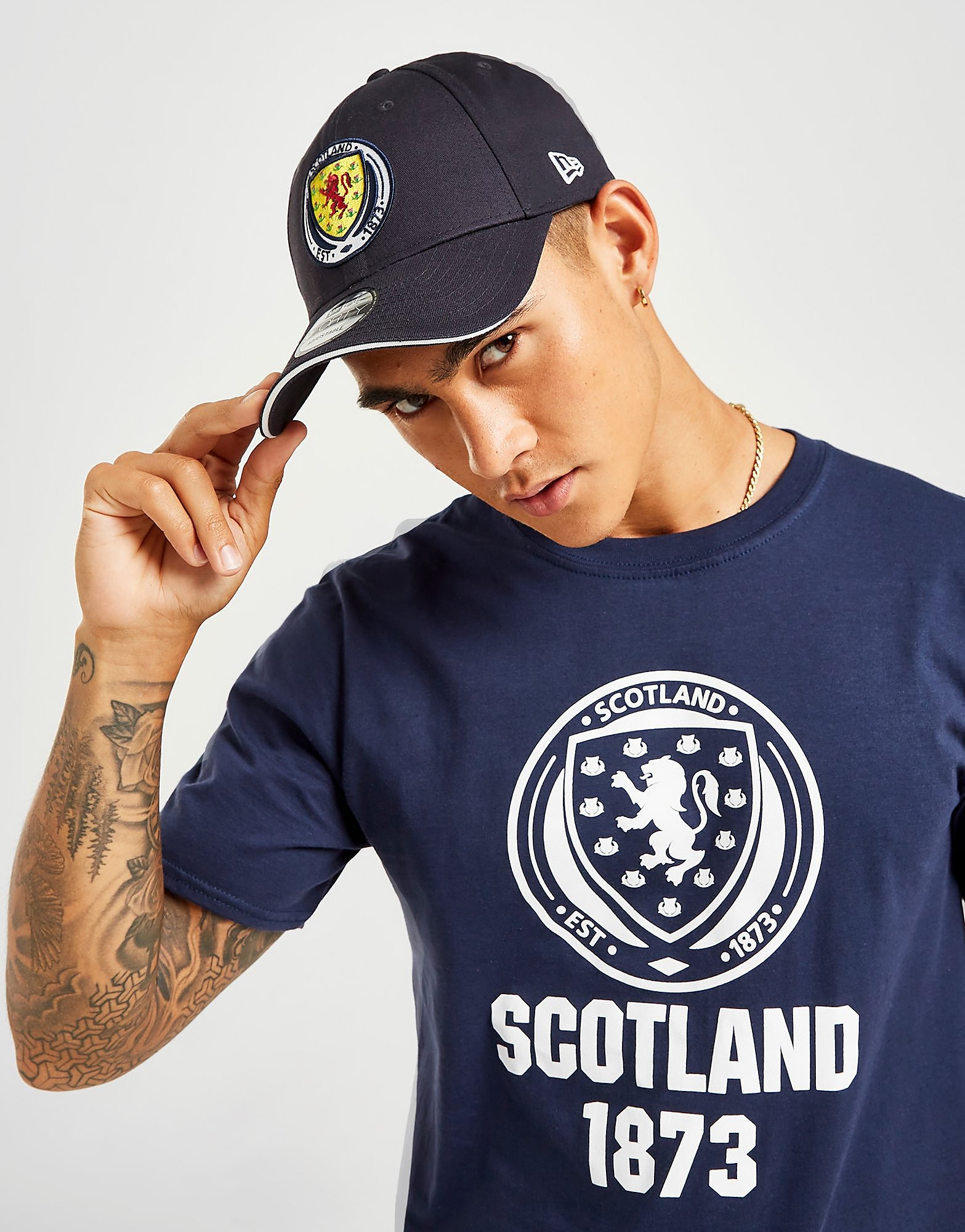 

New Era Scotland 9FORTY Cap - Navy - Womens, Navy