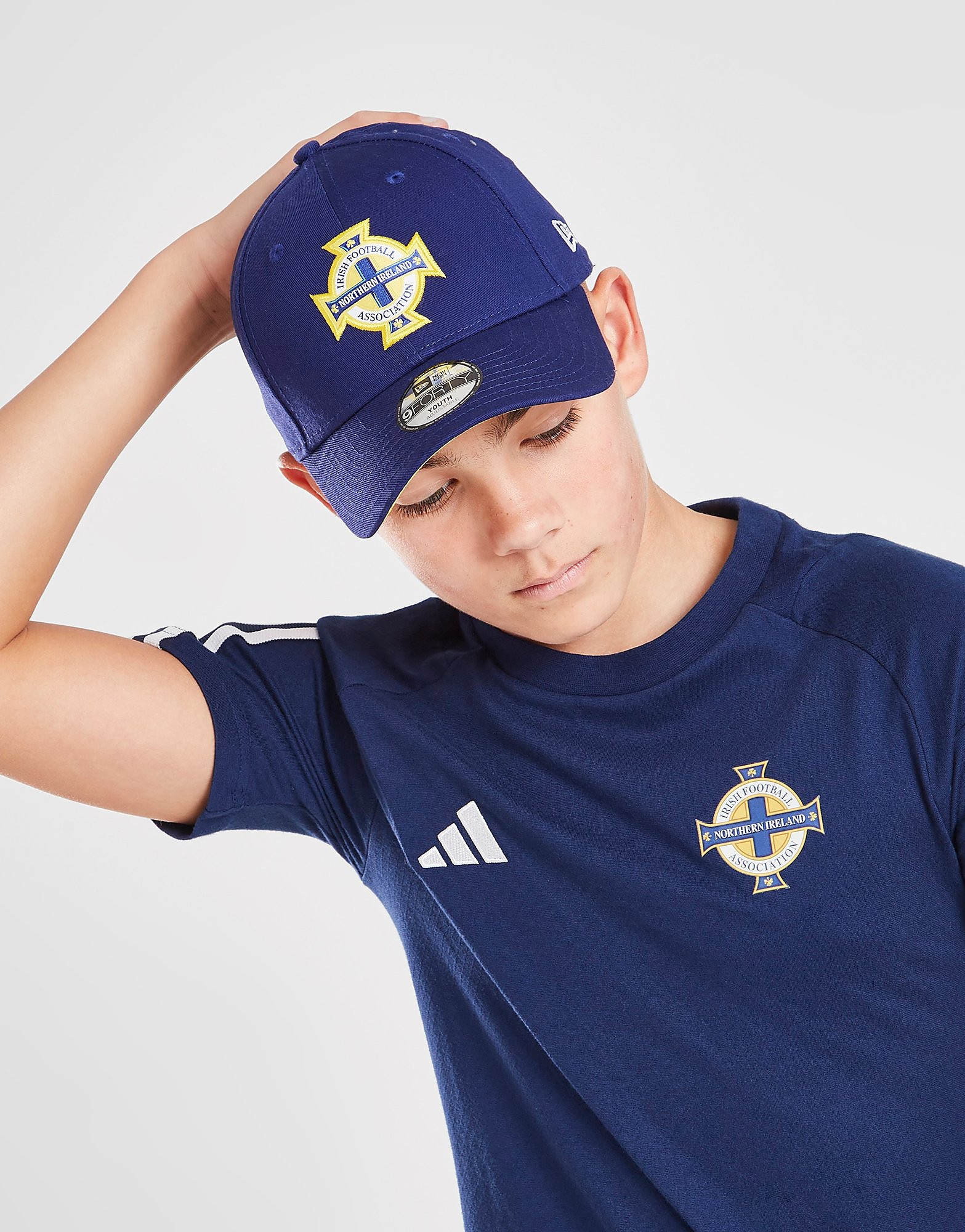 

New Era Northern Ireland Youth 9FORTY Cap Junior - Blue - Kids, Blue