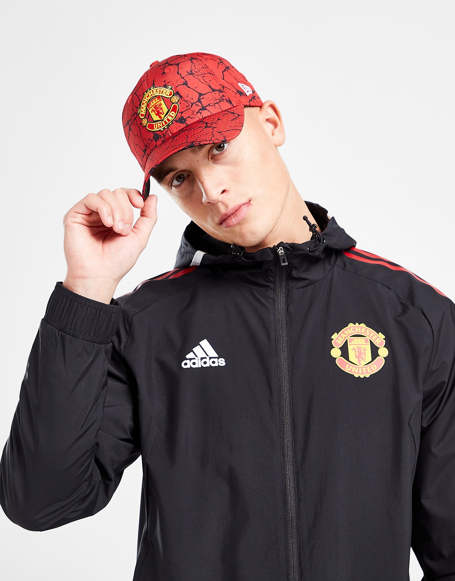 

New Era Manchester United FC 9FORTY Cap - Red - Womens, Red