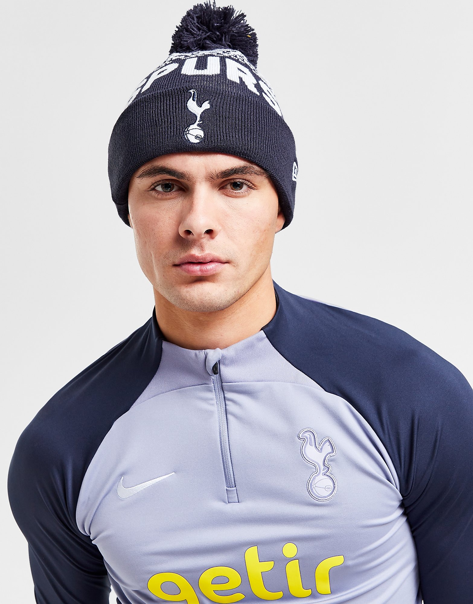 

New Era Tottenham Hotspur Beanie Hat - Navy/White - Womens, Navy/White