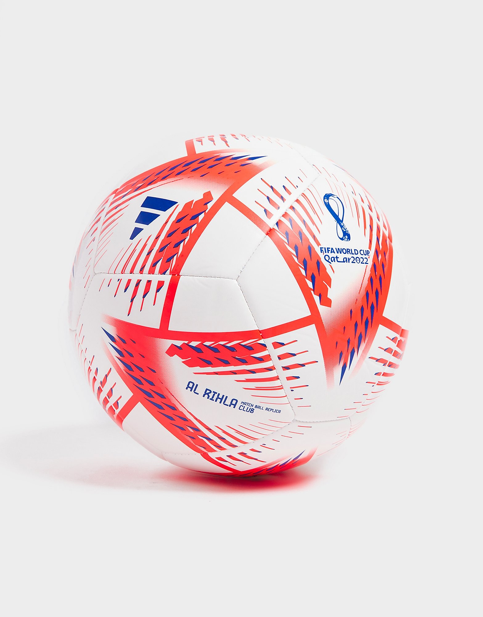 

adidas World Cup 2022 Al Rihla Club Football - White / Solar Red / Pantone - Womens, White / Solar Red / Pantone