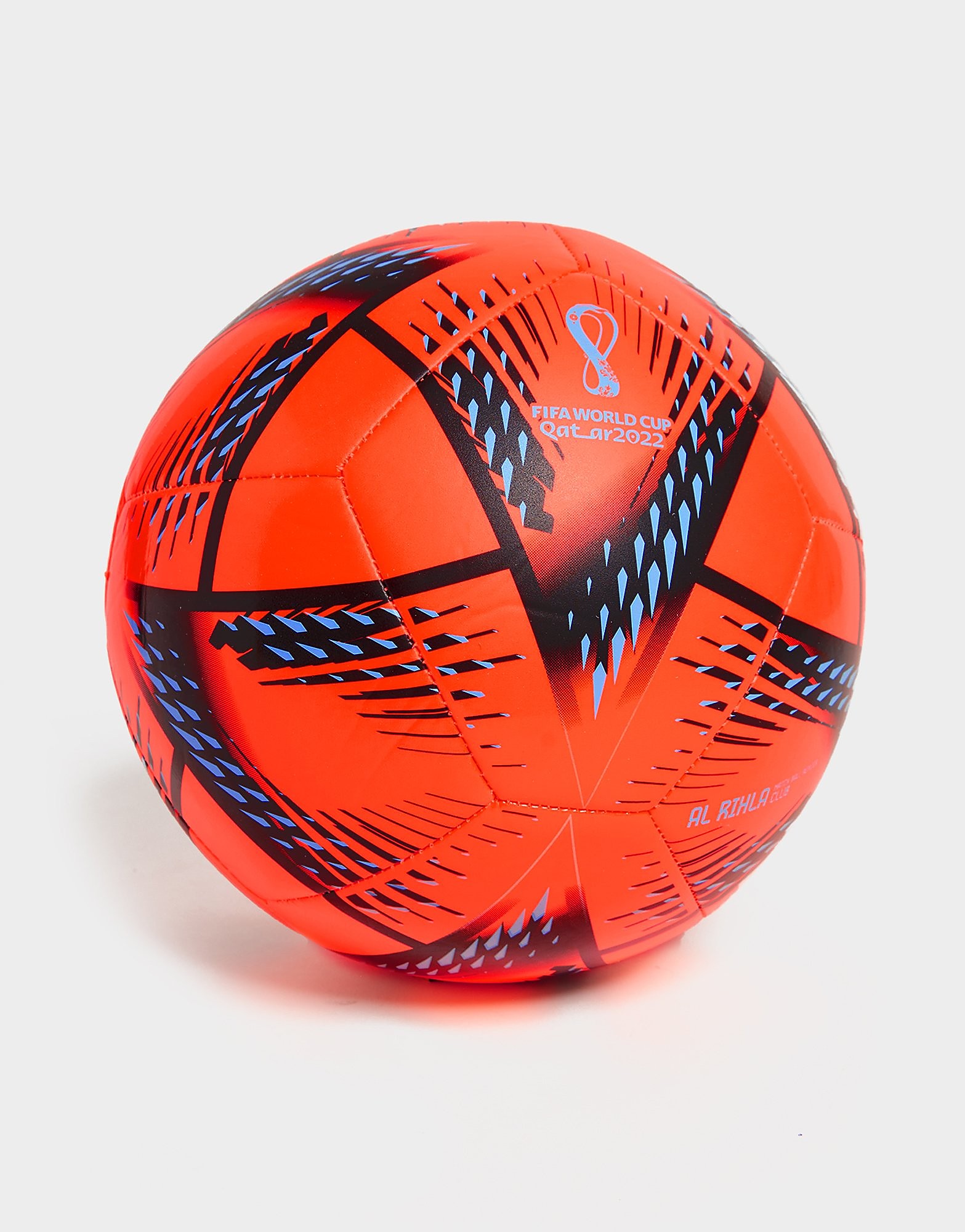 

adidas World Cup 2022 Al Rihla Club Football - Solar Orange / Black / Pantone - Womens, Solar Orange / Black / Pantone