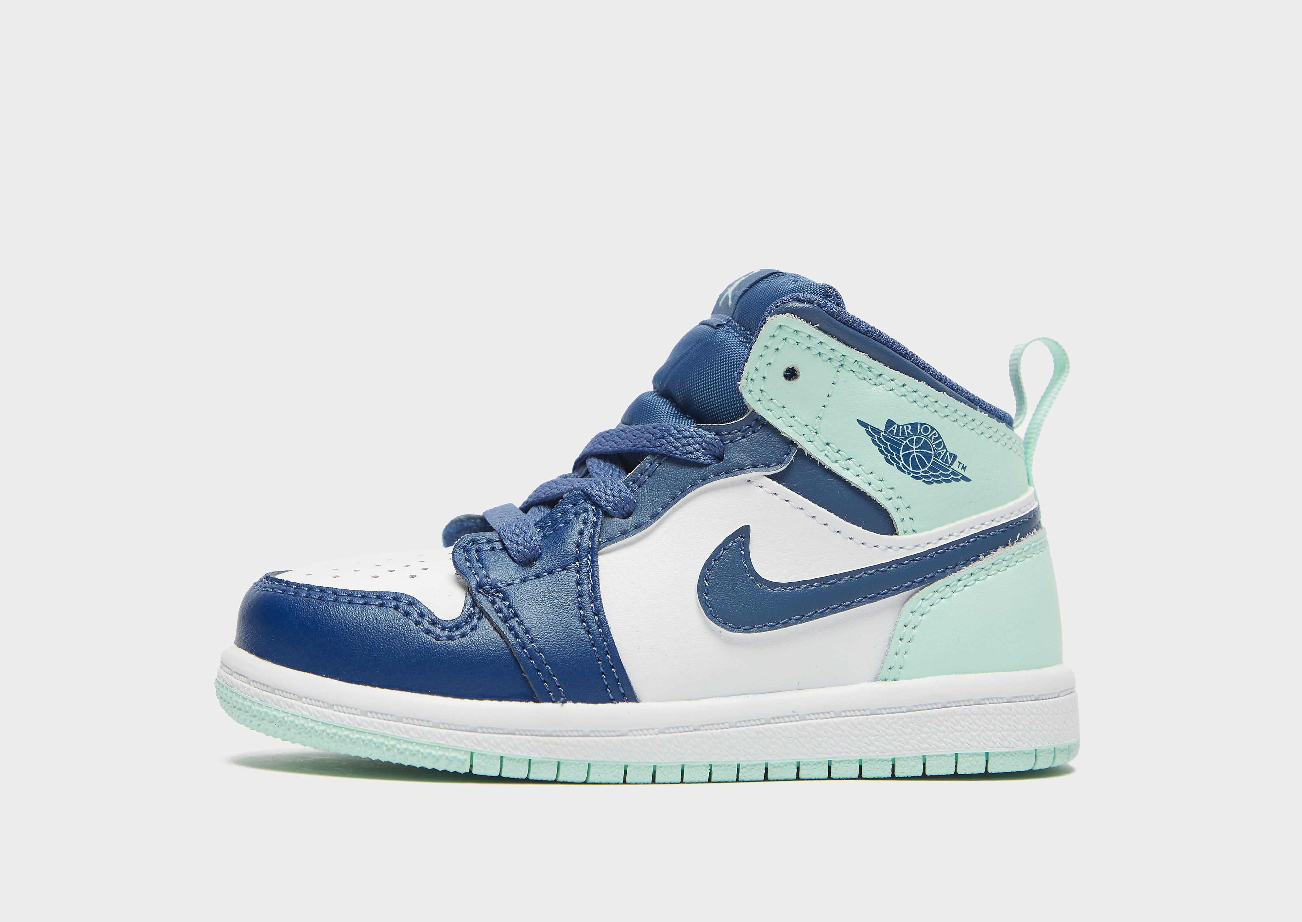 

Jordan Air 1 Mid Infant - Mystic Navy/White/Mint Foam - Kids, Mystic Navy/White/Mint Foam