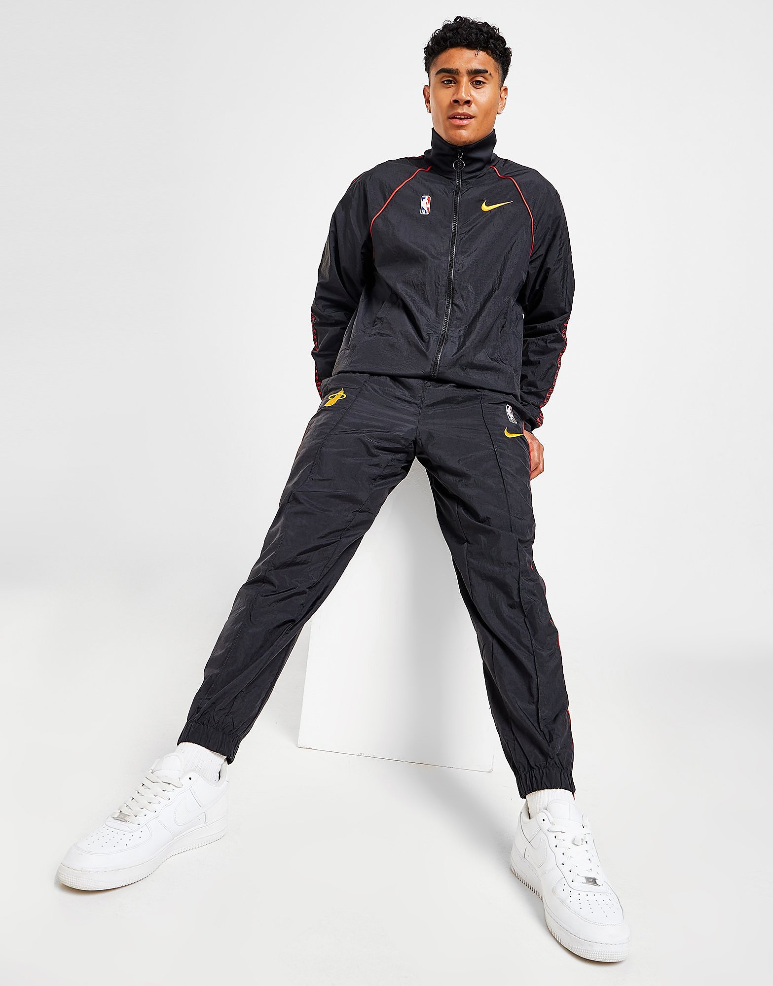 

Nike NBA Miami Heat Courtside Tracksuit - Black - Mens, Black
