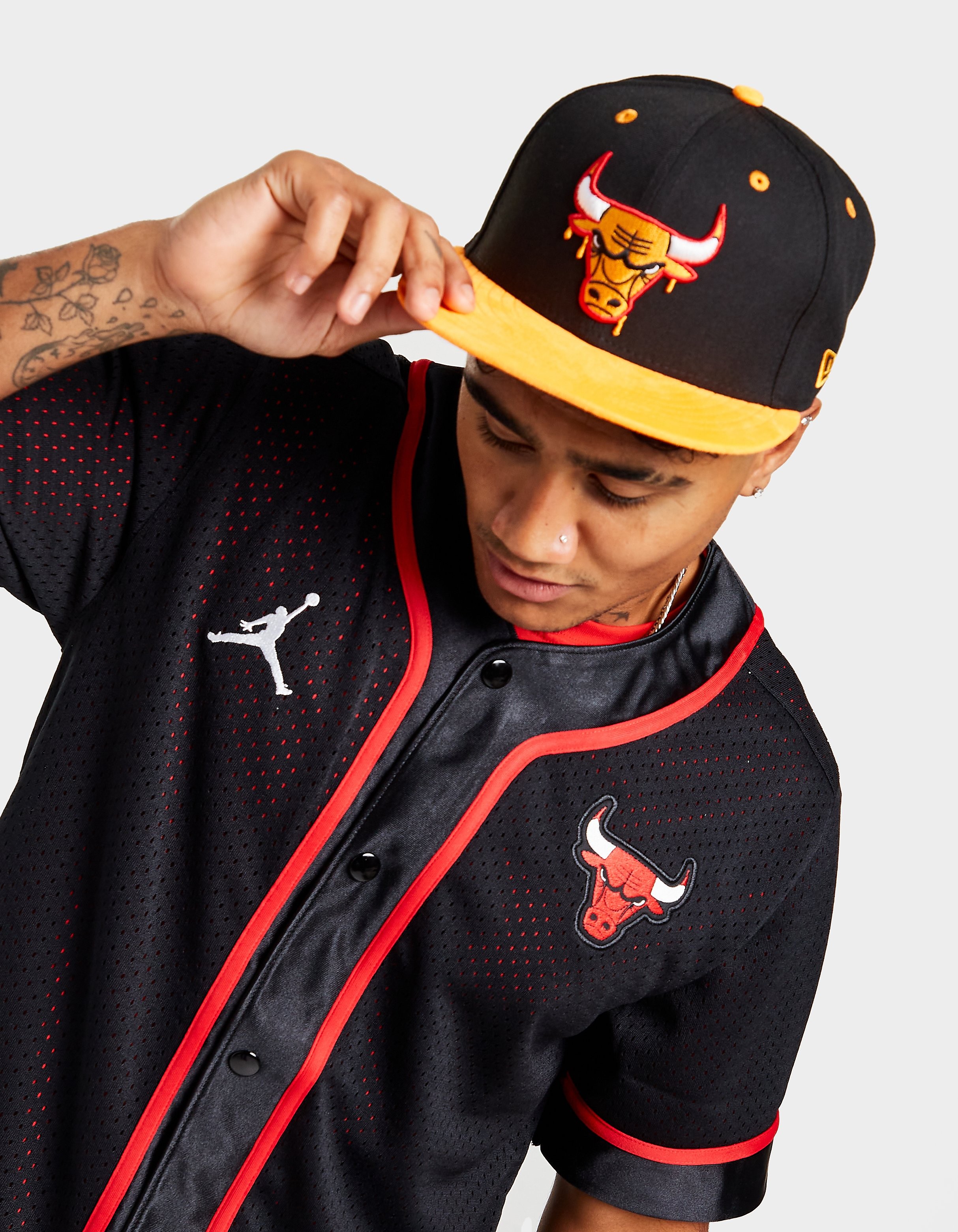 

New Era NBA Chicago Bulls 9FIFTY Snapback Cap - Black - Womens, Black