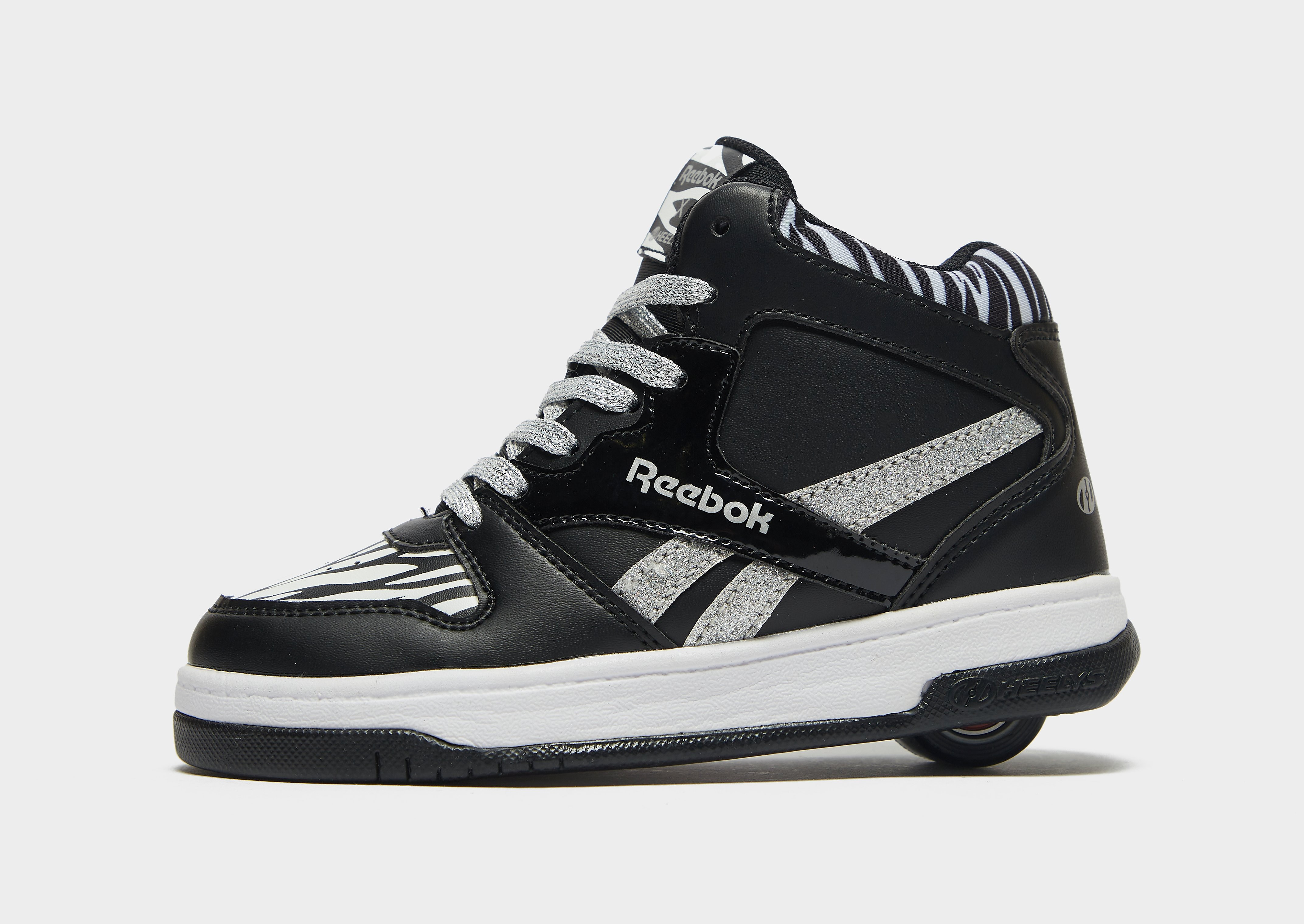 

Heelys x Reebok BB4500 Mid Junior - Black/White - Kids, Black/White