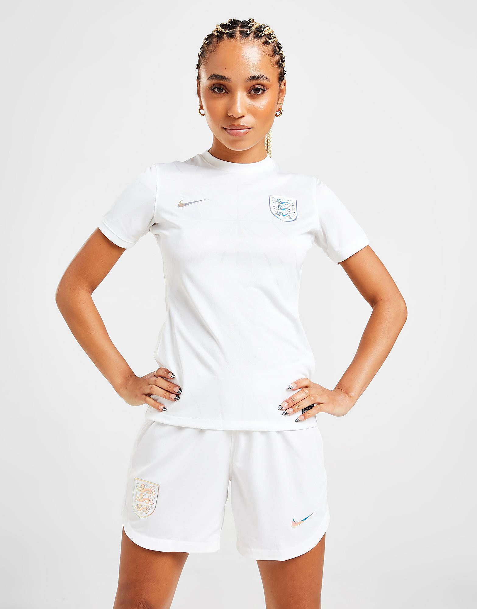 Nike England WEC 2022 Home Shorts Women's - White, White
