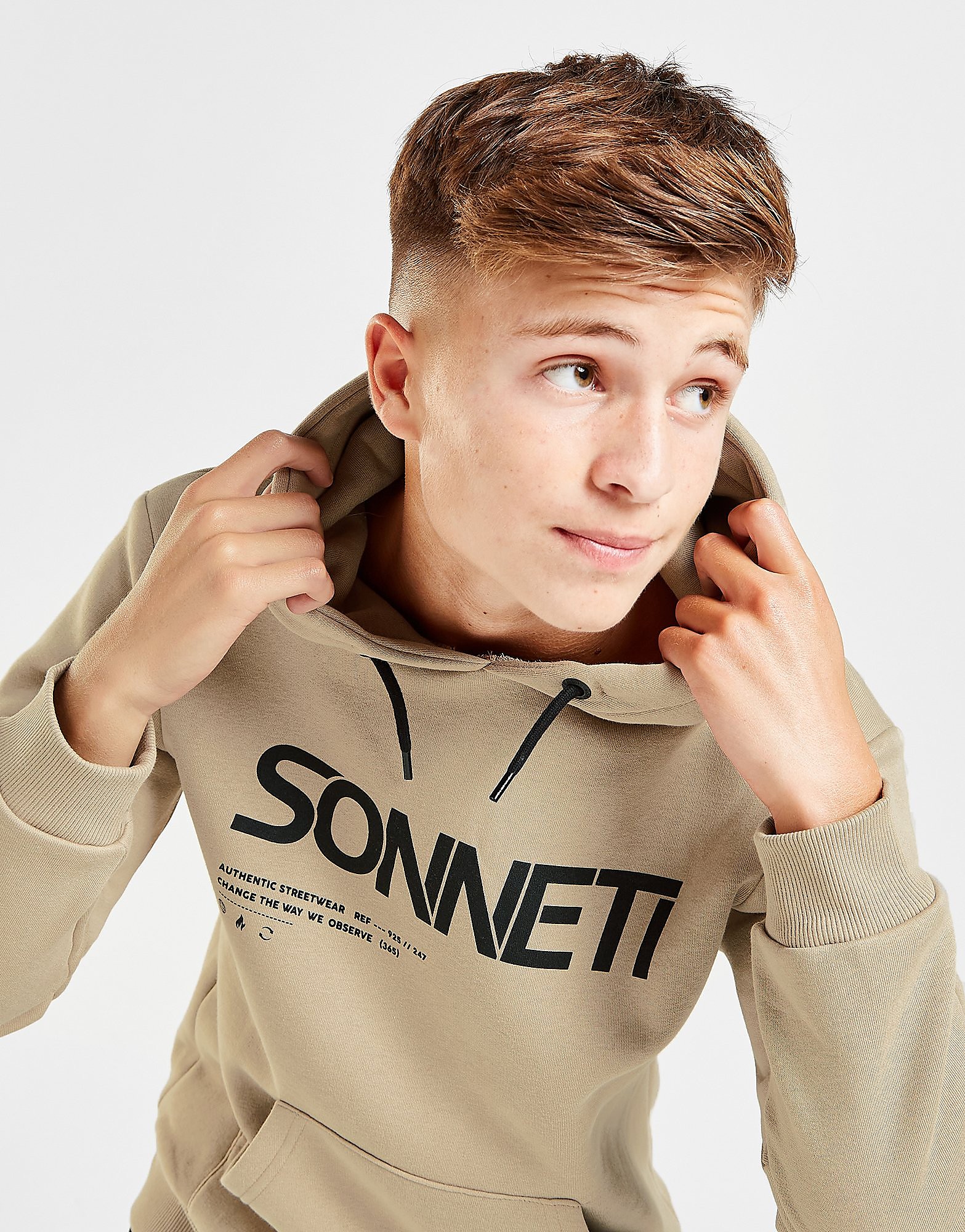 

Sonneti Block Hoodie Junior - Brown - Kids, Brown