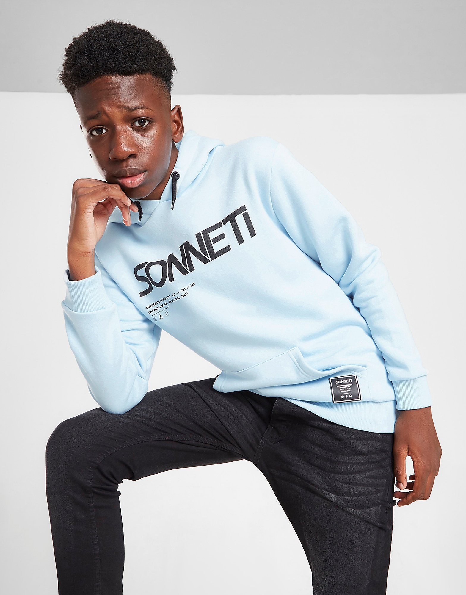 

Sonneti Block Hoodie Junior - Blue - Kids, Blue