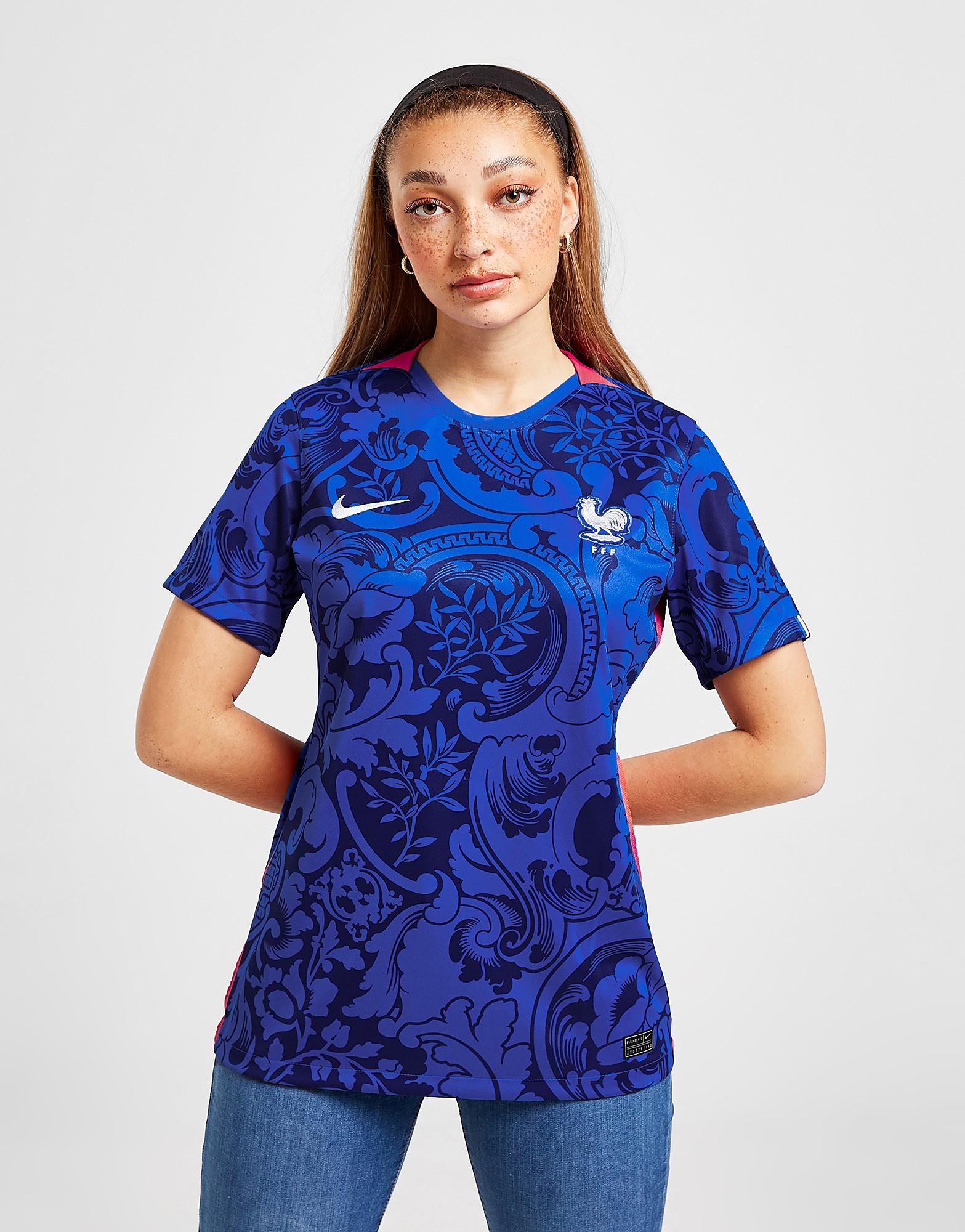 

Nike France WEC 2022 Home Shirt Women's - Blue, Blue