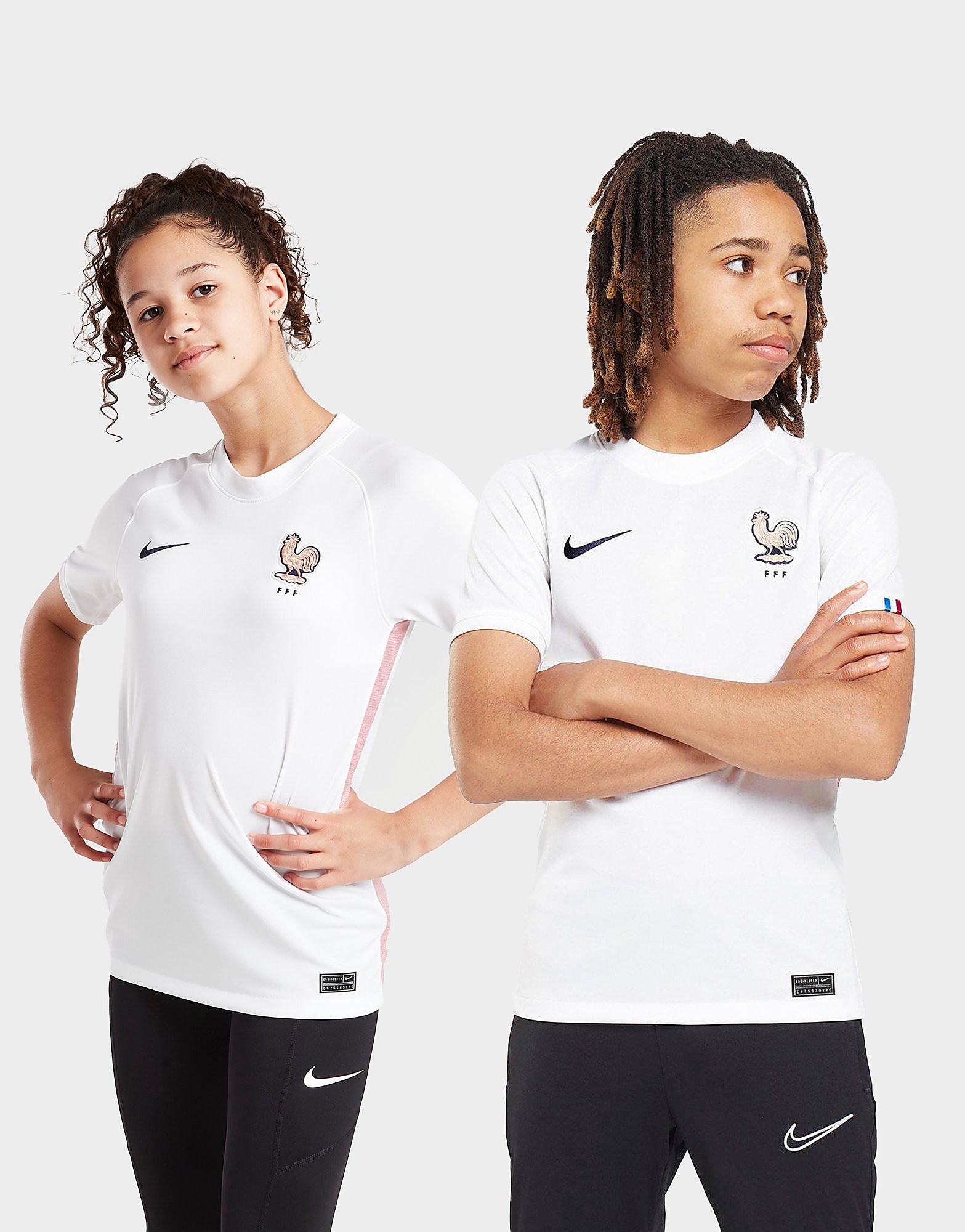 

Nike France WEC 2022 Away Shirt Junior - White - Kids, White