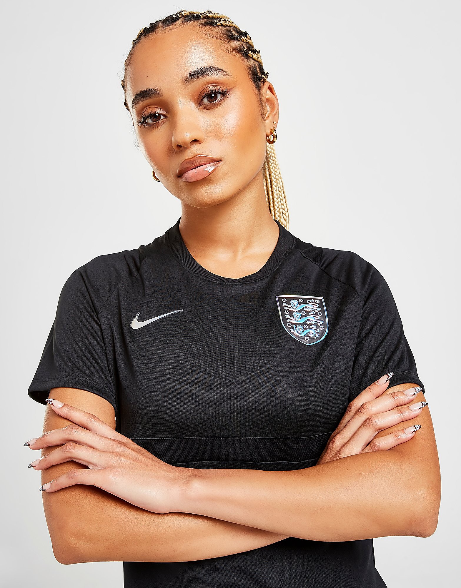

Nike England WEC Academy Shirt - Black - Womens, Black