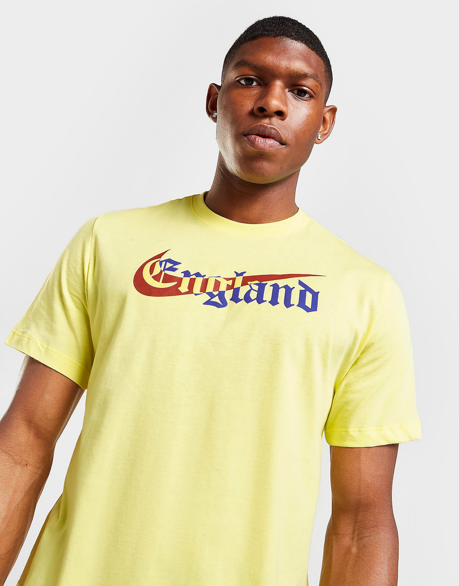 

Nike England WEC Swoosh T-Shirt - Yellow - Mens, Yellow