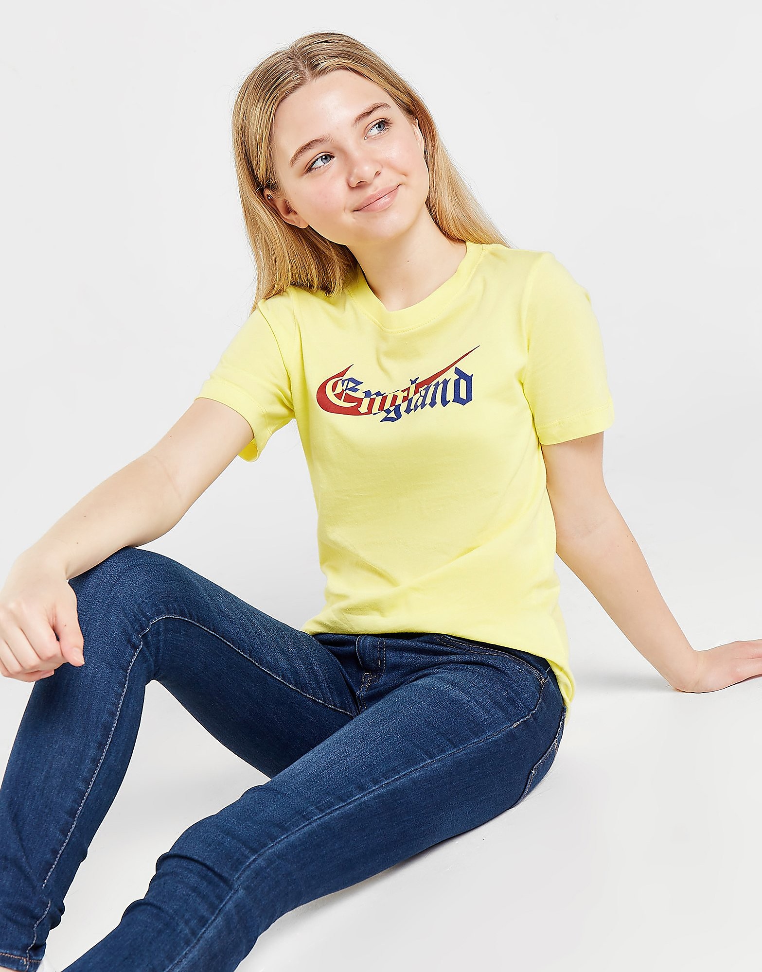 

Nike England WEC Swoosh T-Shirt Junior - Yellow - Kids, Yellow